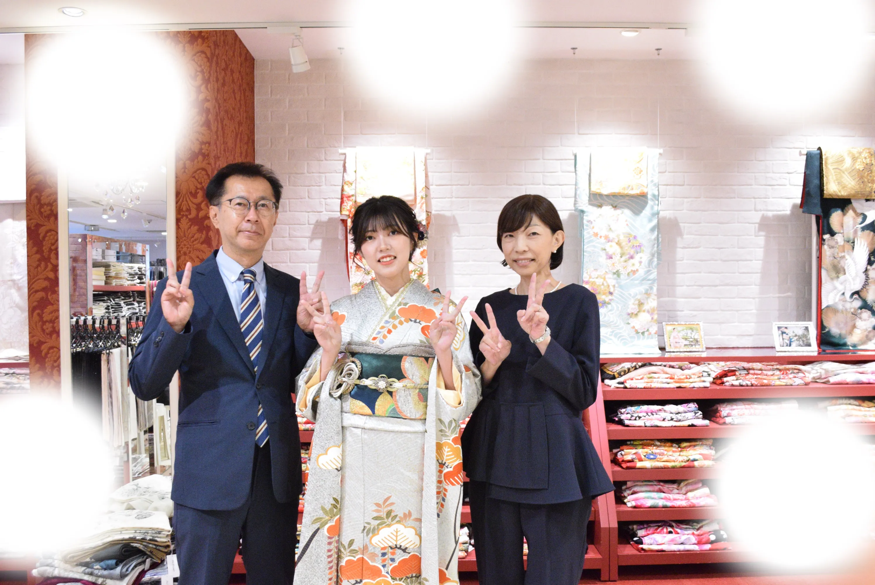 成人式　前撮り　梅田　袴　くすみカラー　かわいい　イマドキ　淡色　古典　タカゼン　撮影