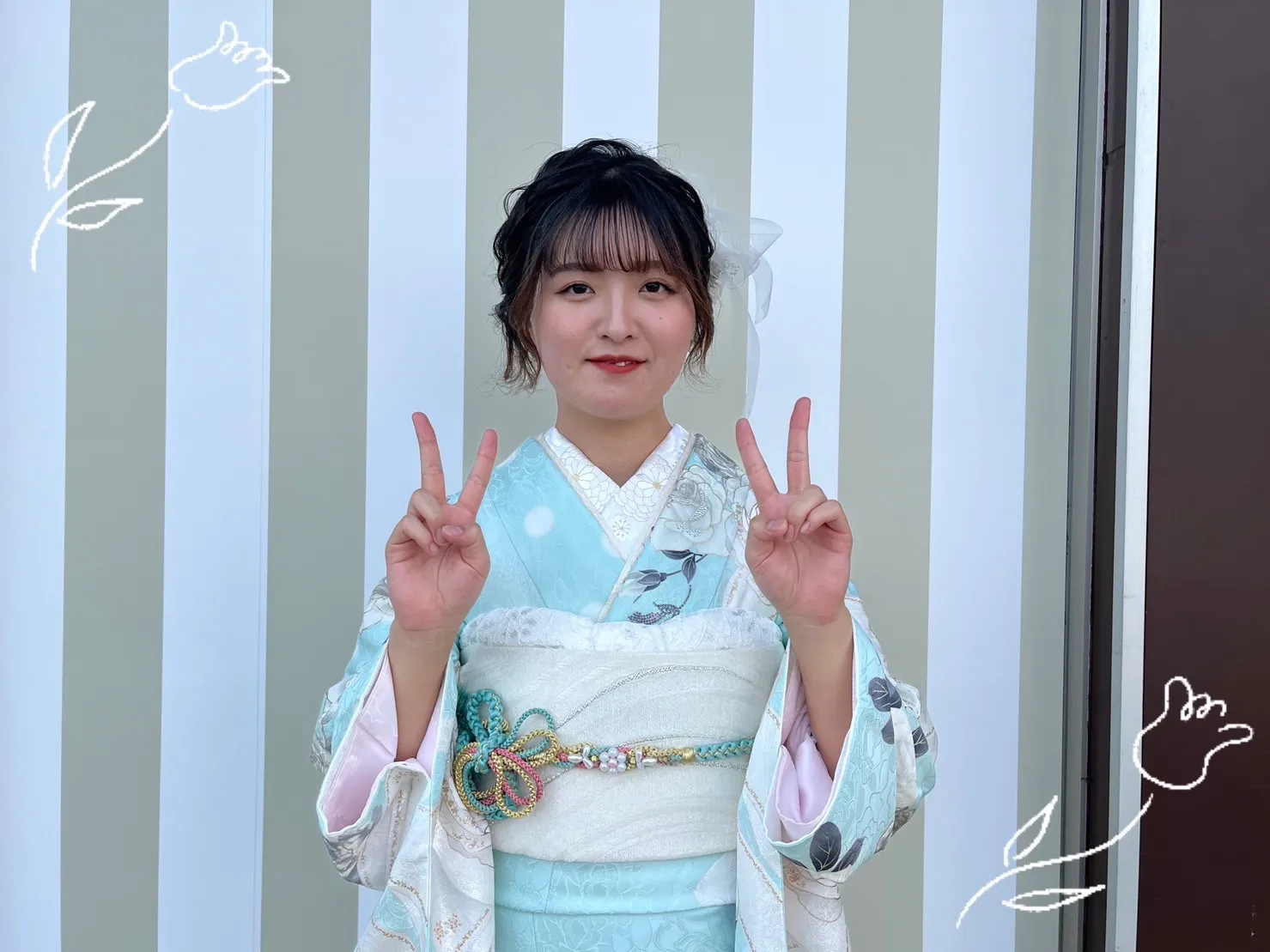 振袖レンタル　奈良　橿原　かわいい　おしゃれ　個性派　かわいい　かっこいい　くすみ　イマドキ　