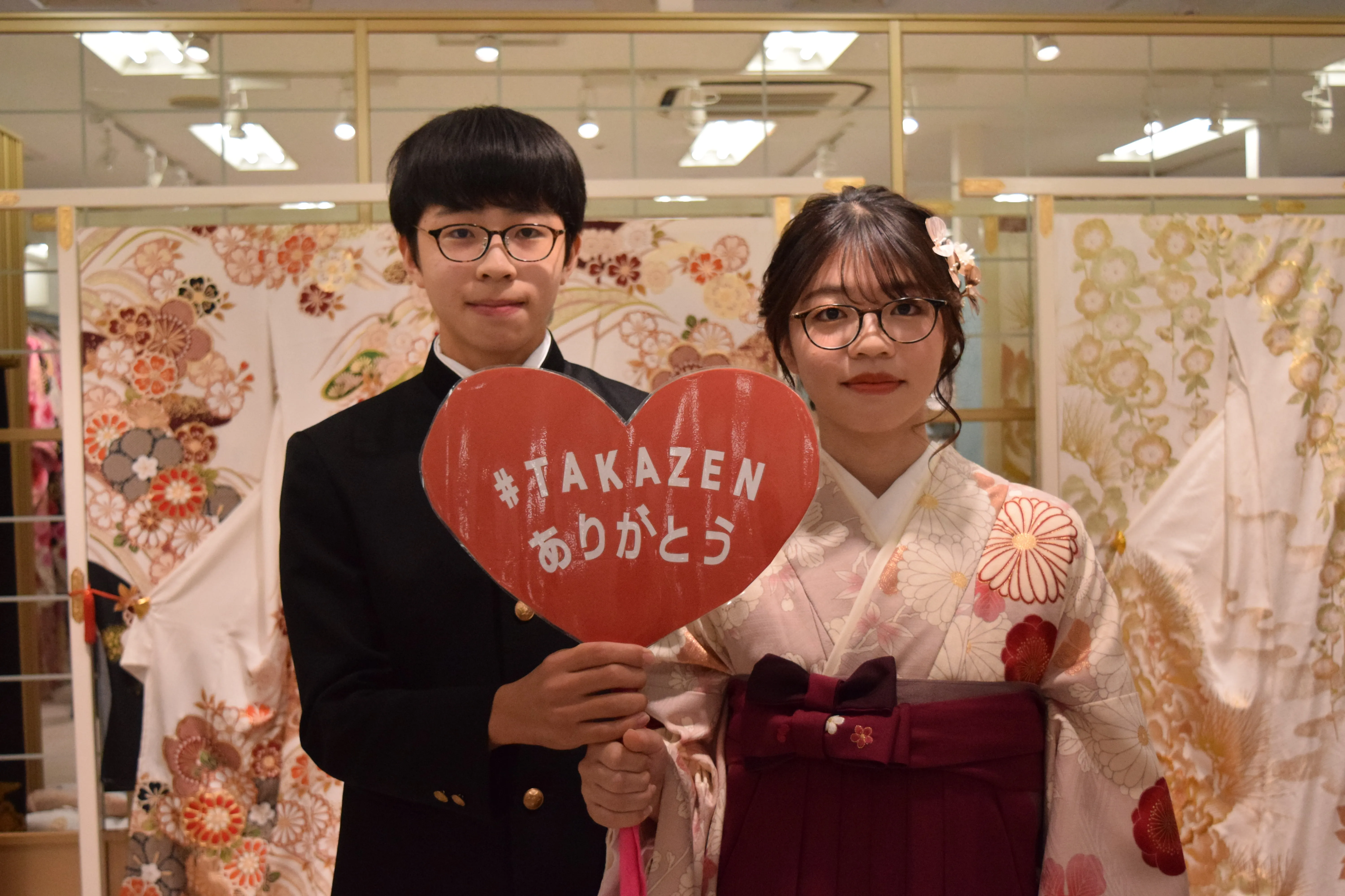 前撮り　袴　撮影会　古典