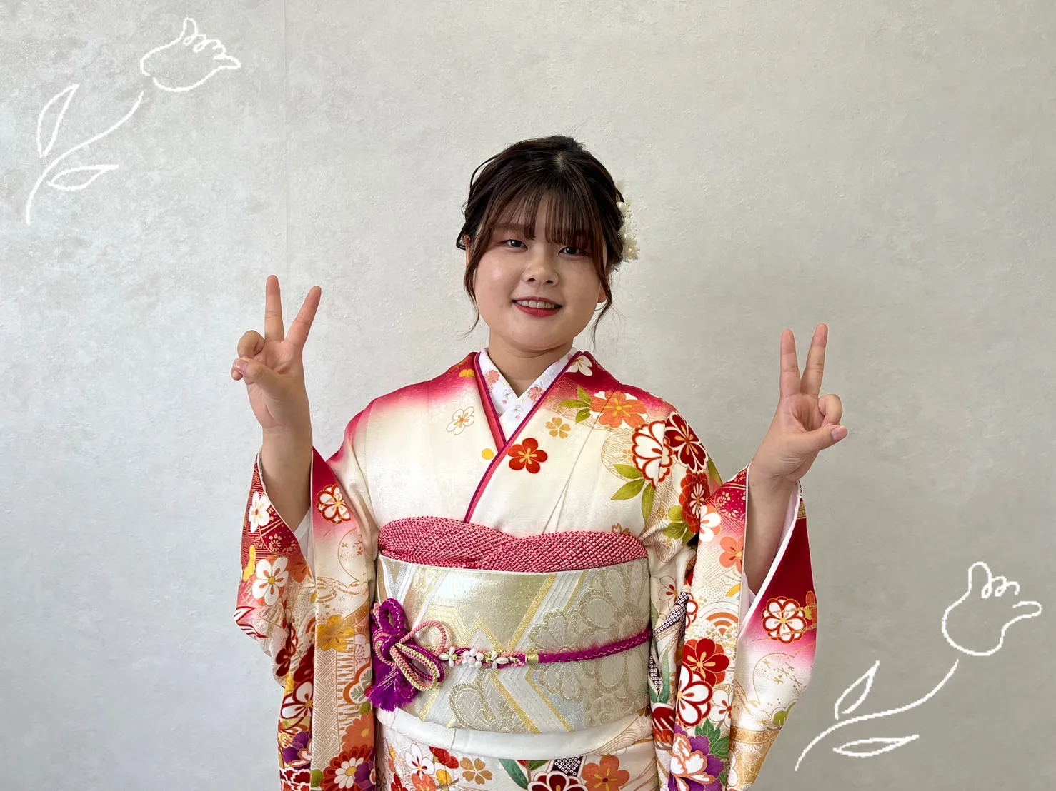振袖レンタル　奈良　橿原　かわいい　おしゃれ　個性派　かわいい　かっこいい　くすみ　イマドキ　