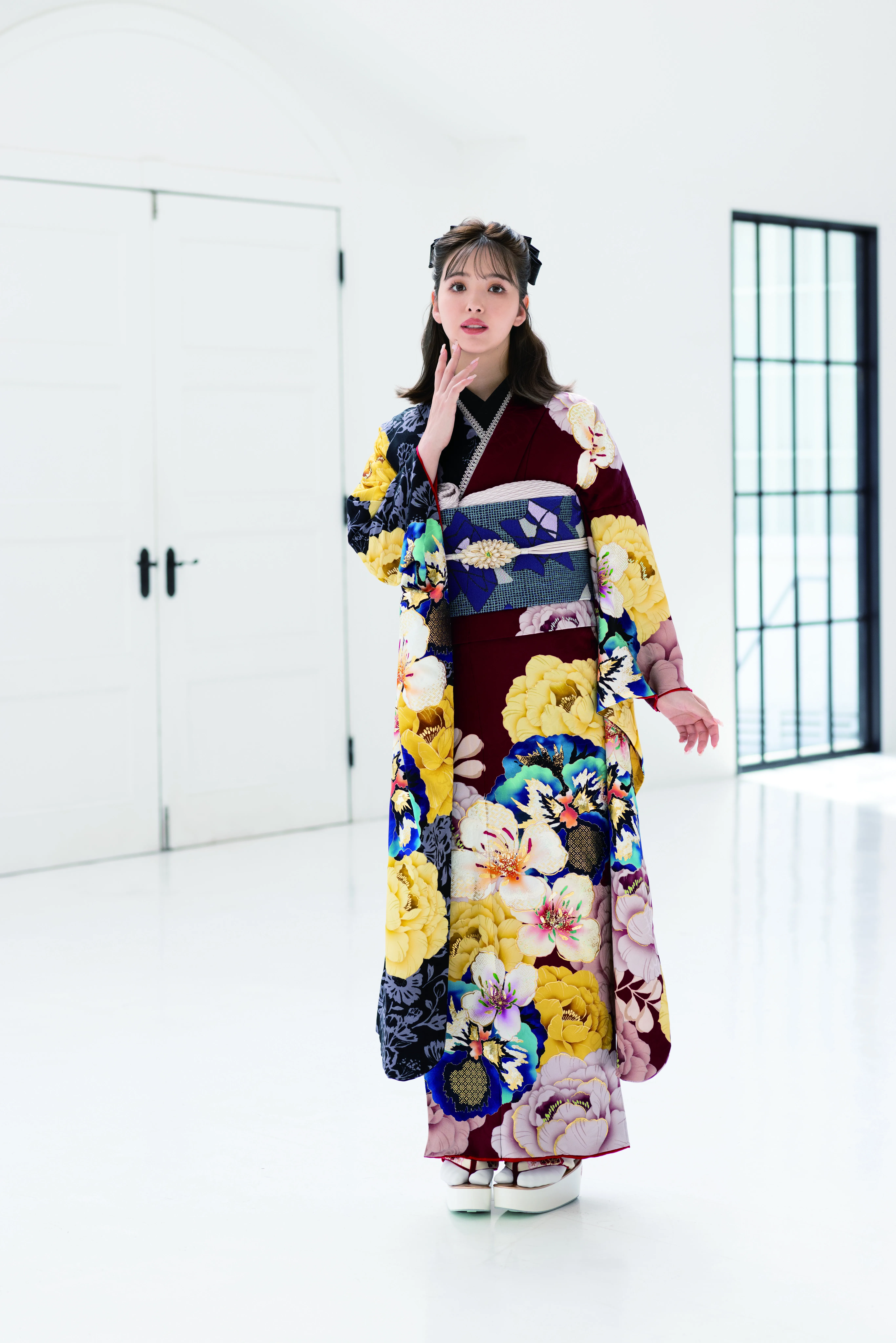 藤田ニコル　にこるん　振袖レンタル