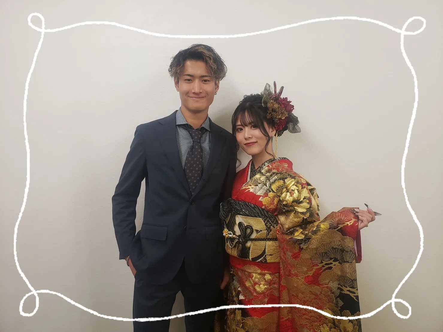 振袖　レンタル　奈良　前撮り撮影会　かわいい　赤　古典