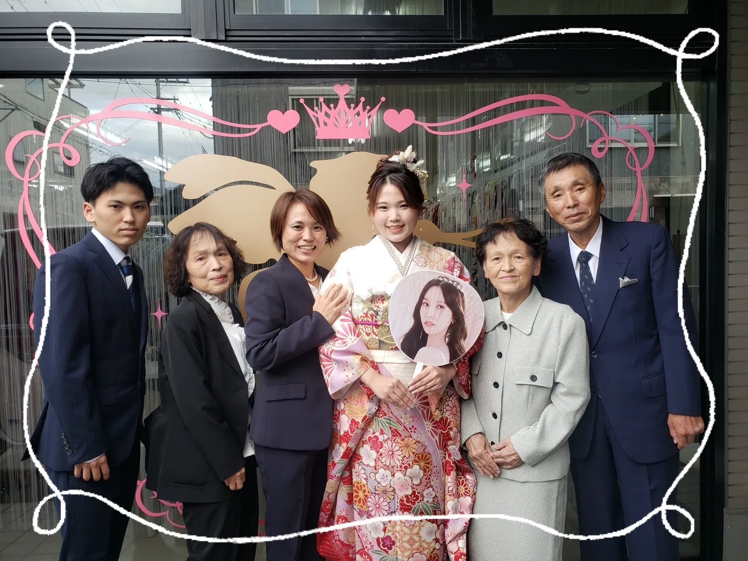 振袖　レンタル　奈良　前撮り撮影会　かわいい　赤　古典