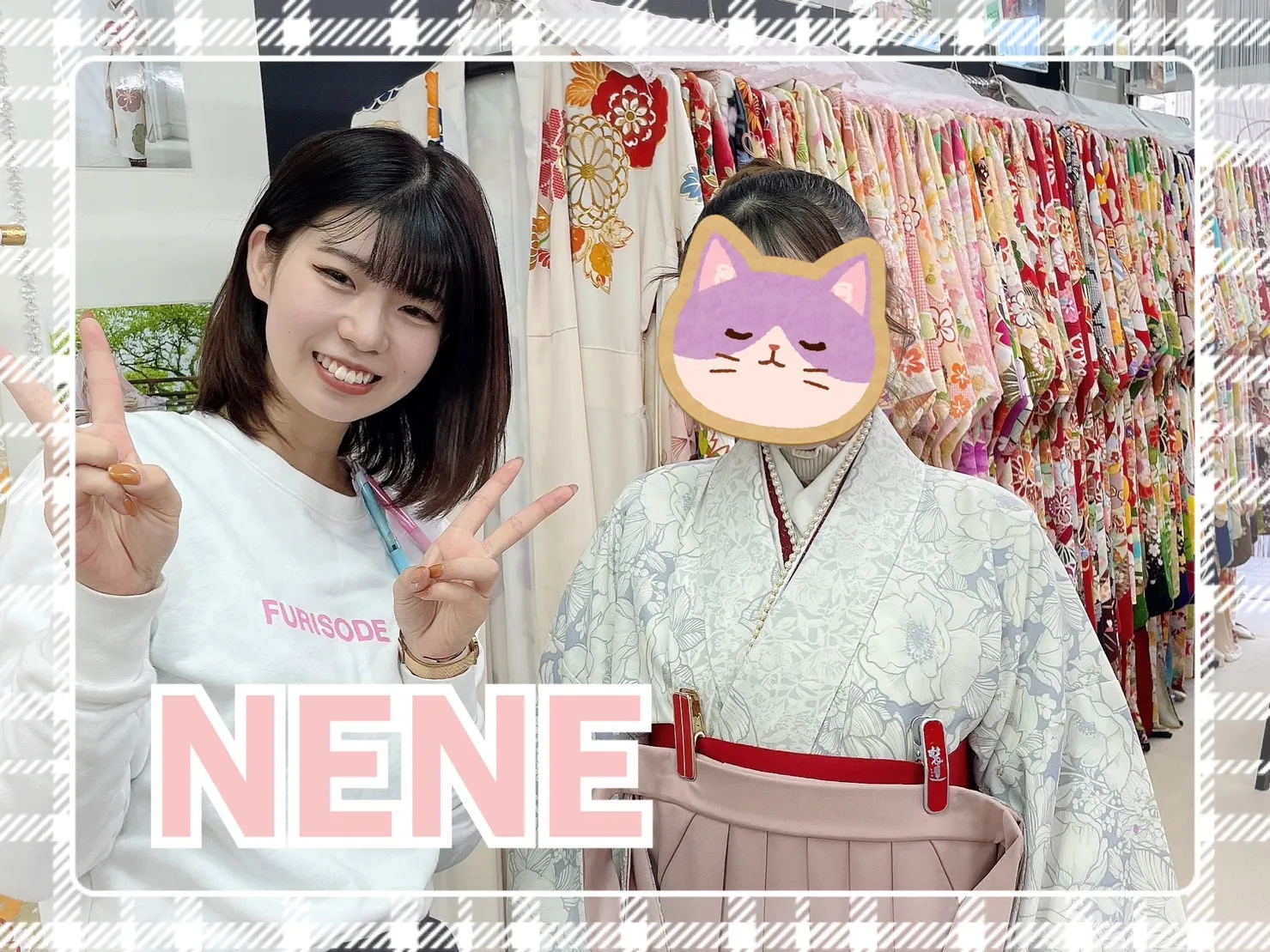 袴　前撮り撮影会　可愛い　おしゃれ　くすみカラー　淡い　可愛い　ピンク