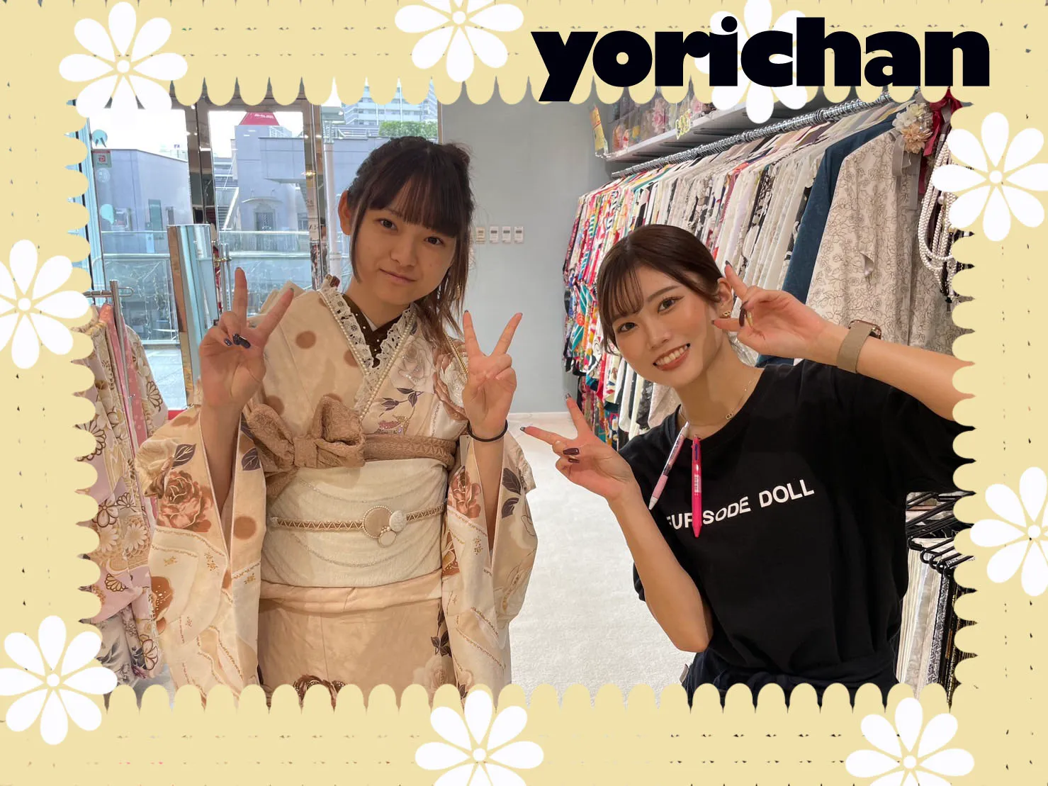 ♡【TAKAZEN堺店】7日　2024年成人＆卒業！！TAKAZEN完全オリジナルHEPBURNお振袖＆キュートガーリー袴姫ちゃん♡