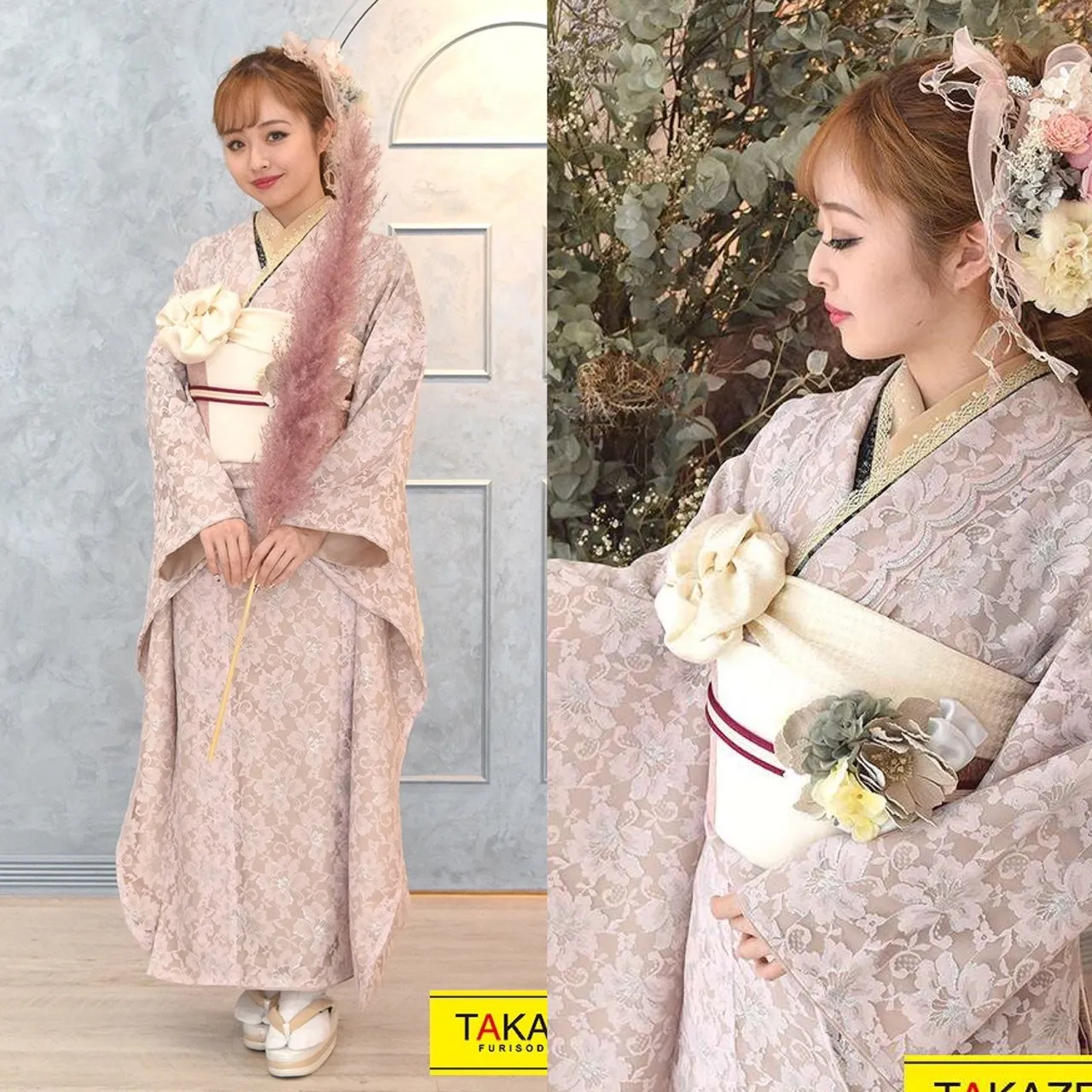 振袖レンタル　奈良　橿原　かわいい　おしゃれ　個性派　かわいい　かっこいい　くすみ　イマドキ　