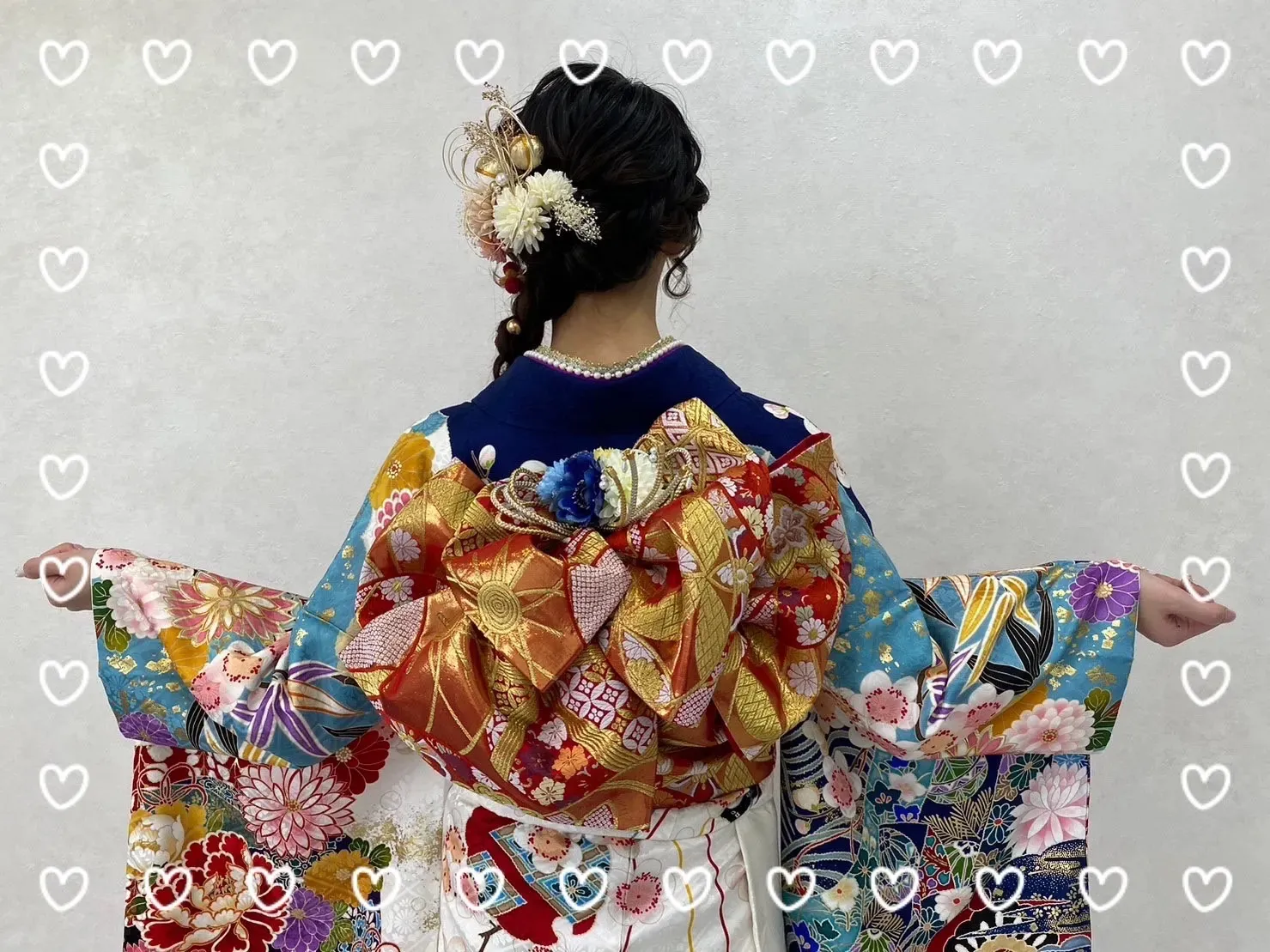 振袖レンタル　奈良　橿原　かわいい　おしゃれ　個性派　かわいい　かっこいい　くすみ　イマドキ　