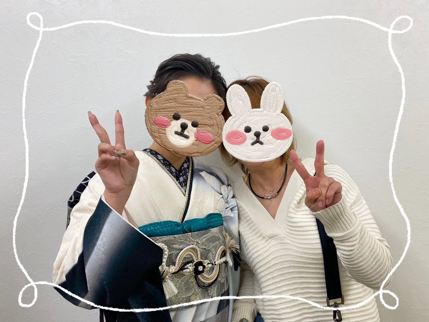 振袖　レンタル　奈良　前撮り撮影会　かわいい　白　古典