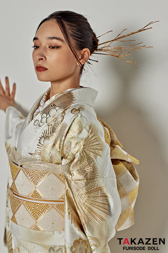 日本最大級 「即決価格」新品正絹産着祝着京友禅豪華刺繍、金彩仕様