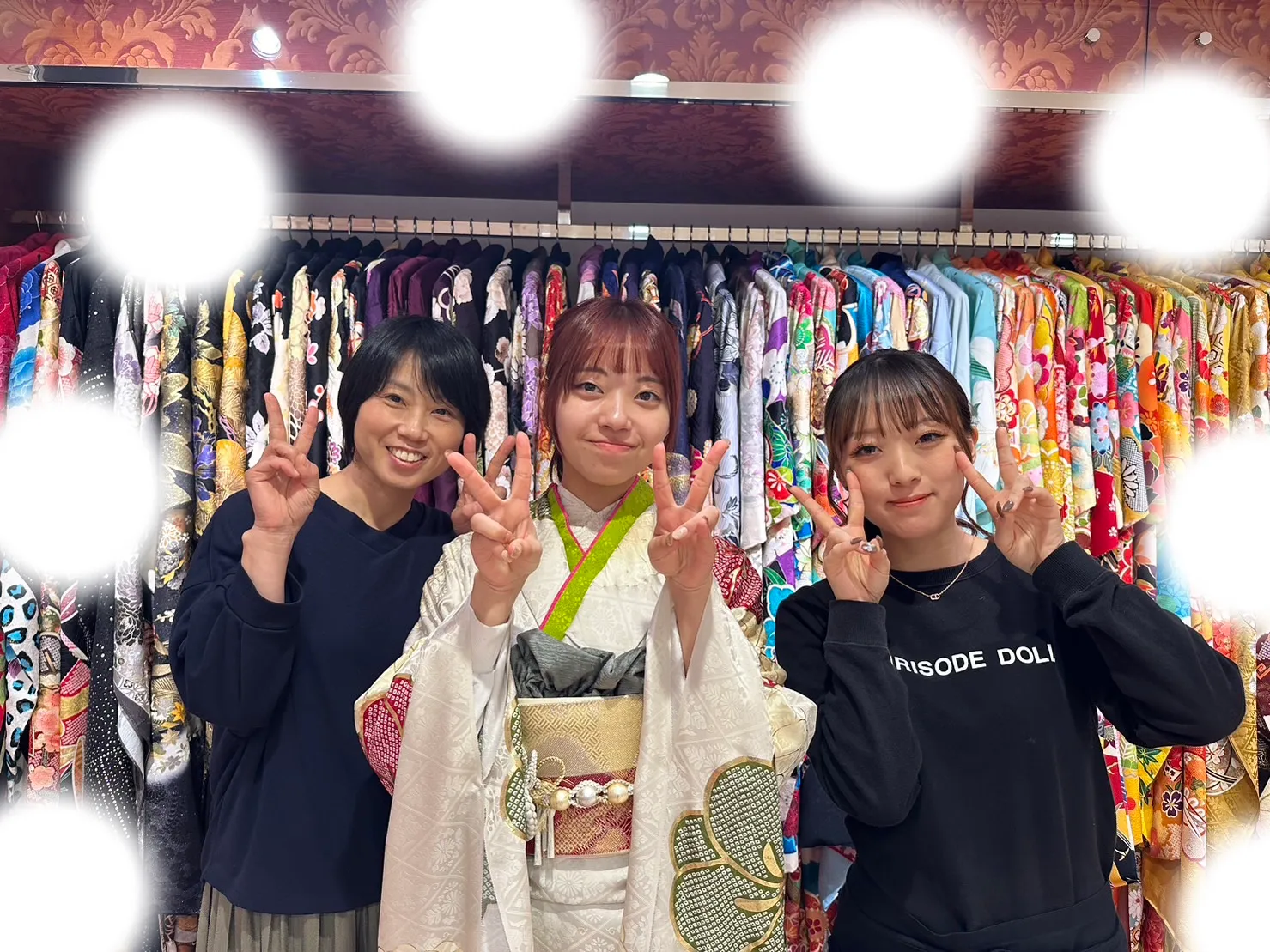 【TAKAZEN大阪梅田本店】♡4日　くすみ古典でイマドキなかわいいお振袖姫ちゃん♡