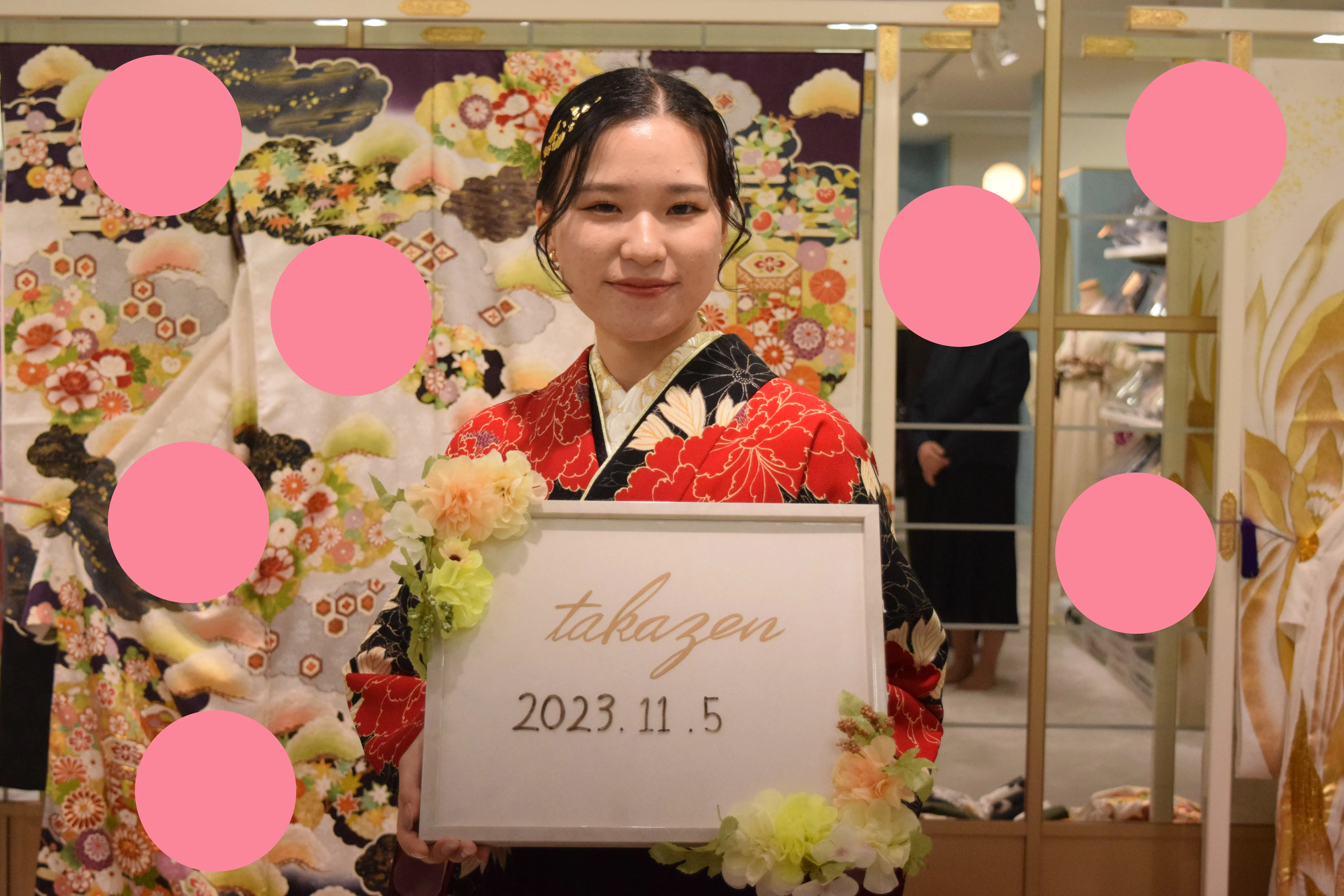 袴　撮影　前撮り　モード　綺麗　大阪