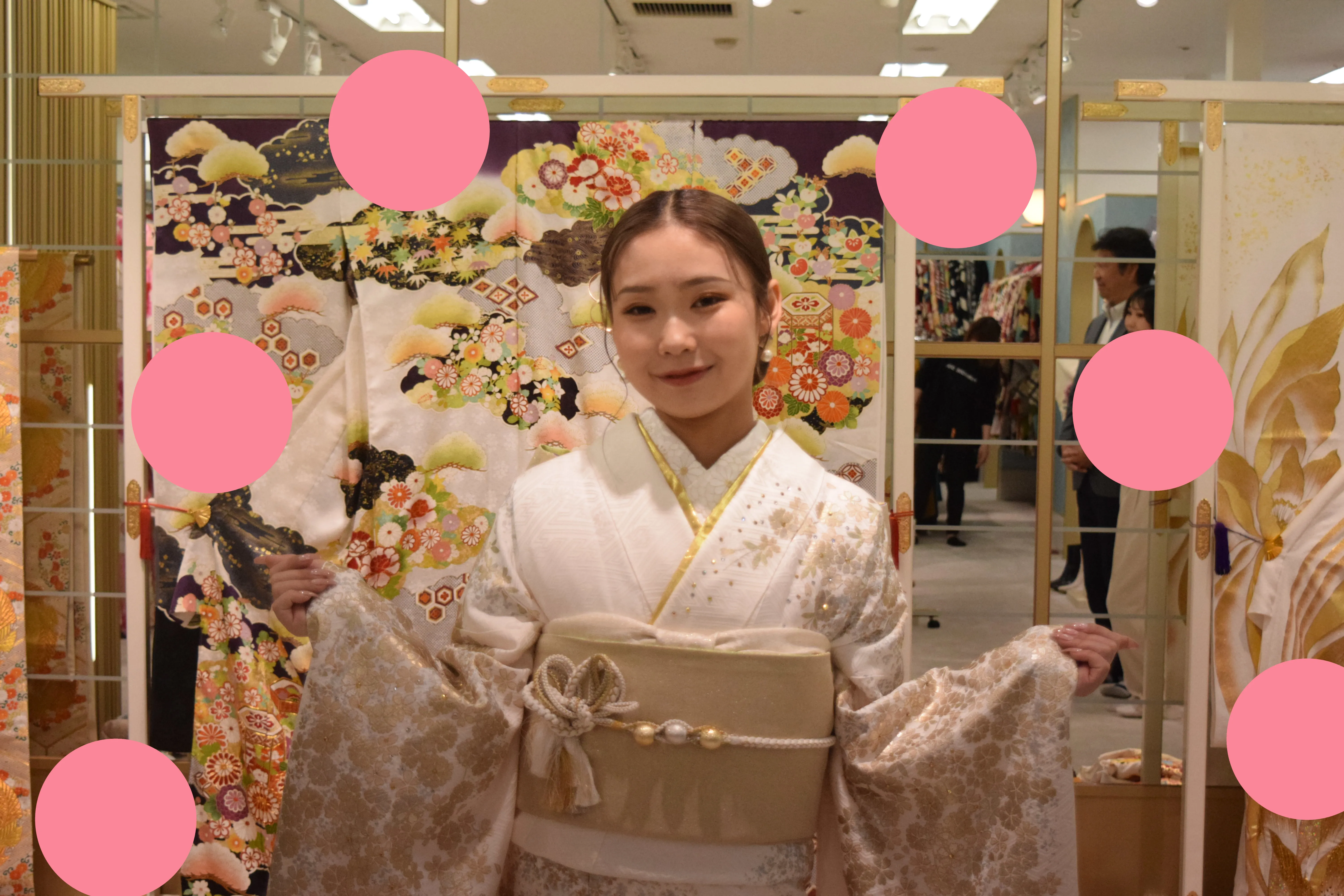 振袖レンタル　成人式　前撮り　古典