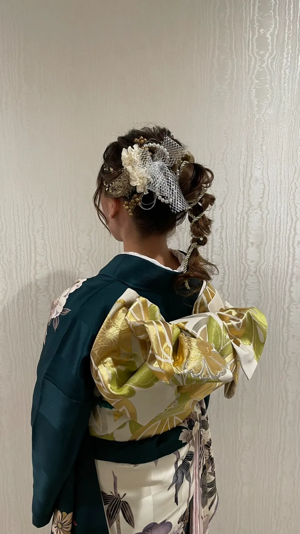 成人式 前撮り 梅田 ヘアアレンジ