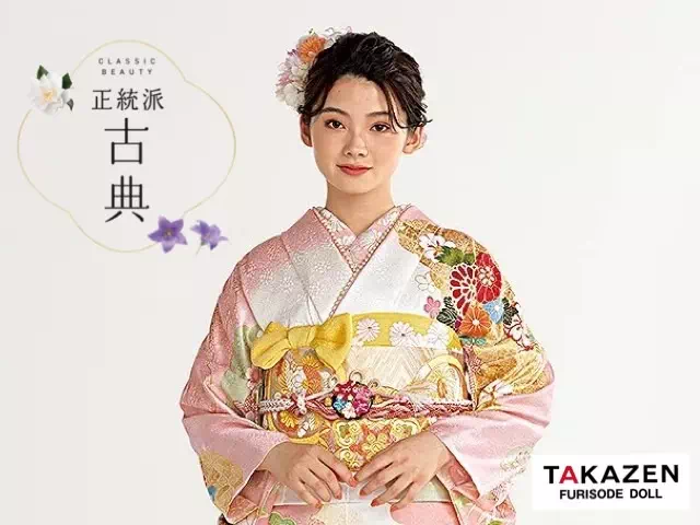 【TAKAZEN姫路店】♡9日　王道古典柄のはんなりで可愛い正統派古典のお振袖のご紹介♡
