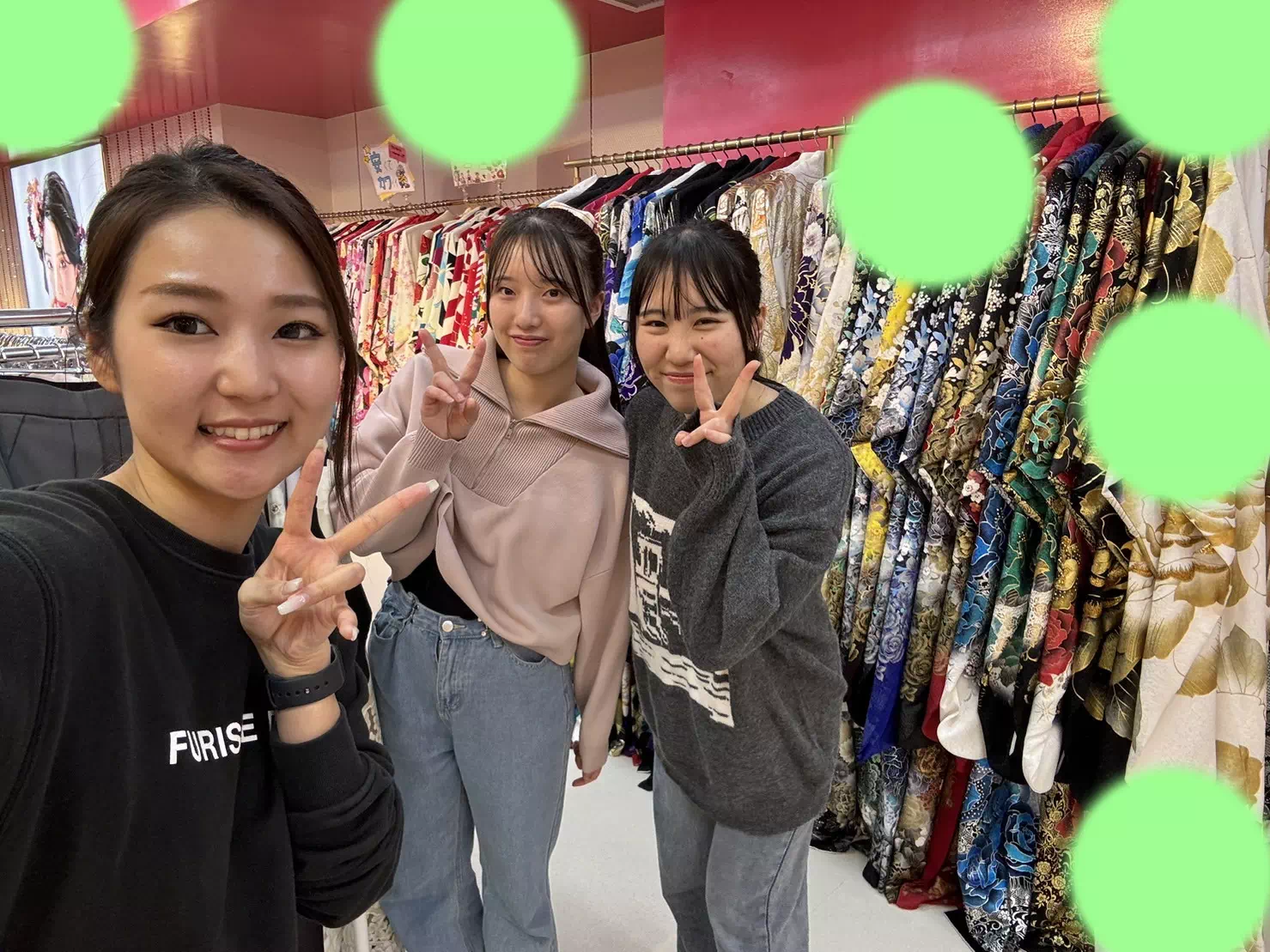 TAKAZEN神戸店　袴　レンタル　かわいい　卒業式　神戸
