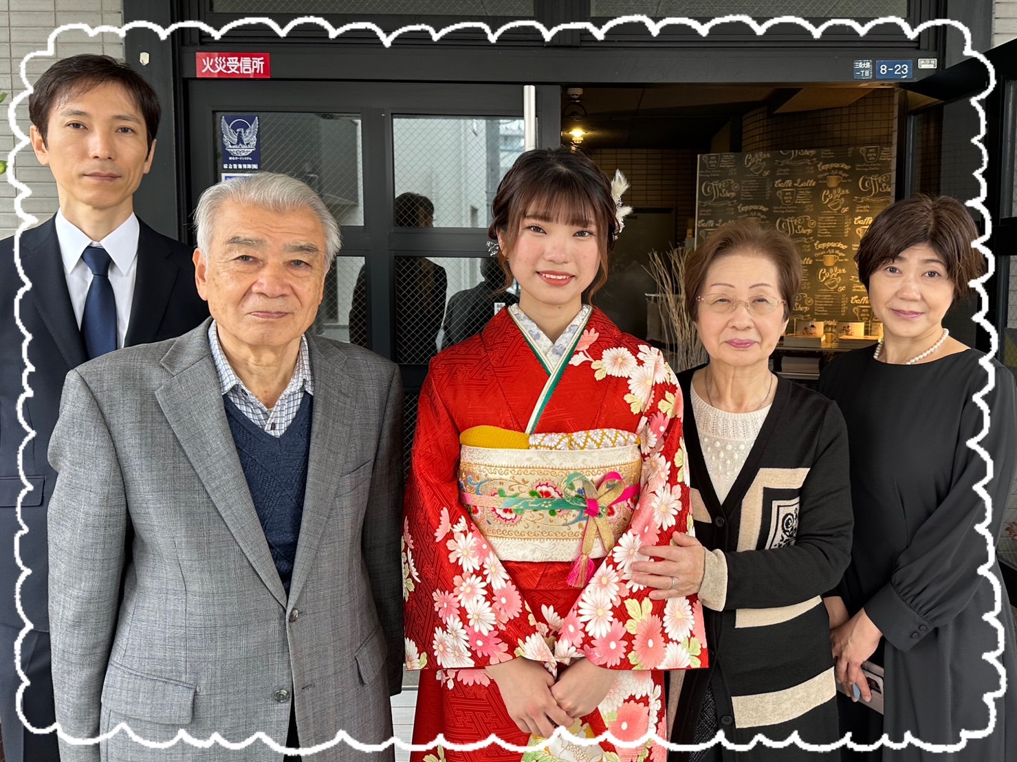 振袖　前撮り撮影会　古典　王道　赤