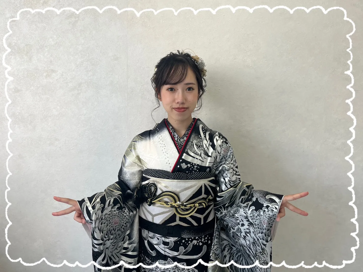 振袖レンタル　奈良　橿原　かわいい　おしゃれ　個性派　かわいい　かっこいい　くすみ　イマドキ　