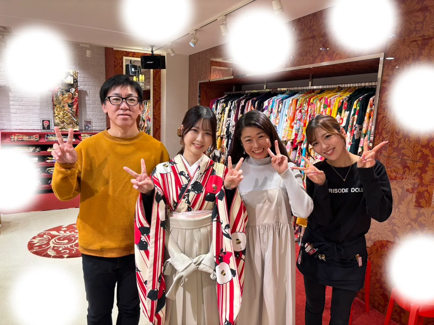 袴レンタル　振袖レンタル　くすみ　キラキラ　かわいい　梅田　大阪　安い　イマドキ　古典　くすみカラー　前撮り　ヴィンテージ　渋い