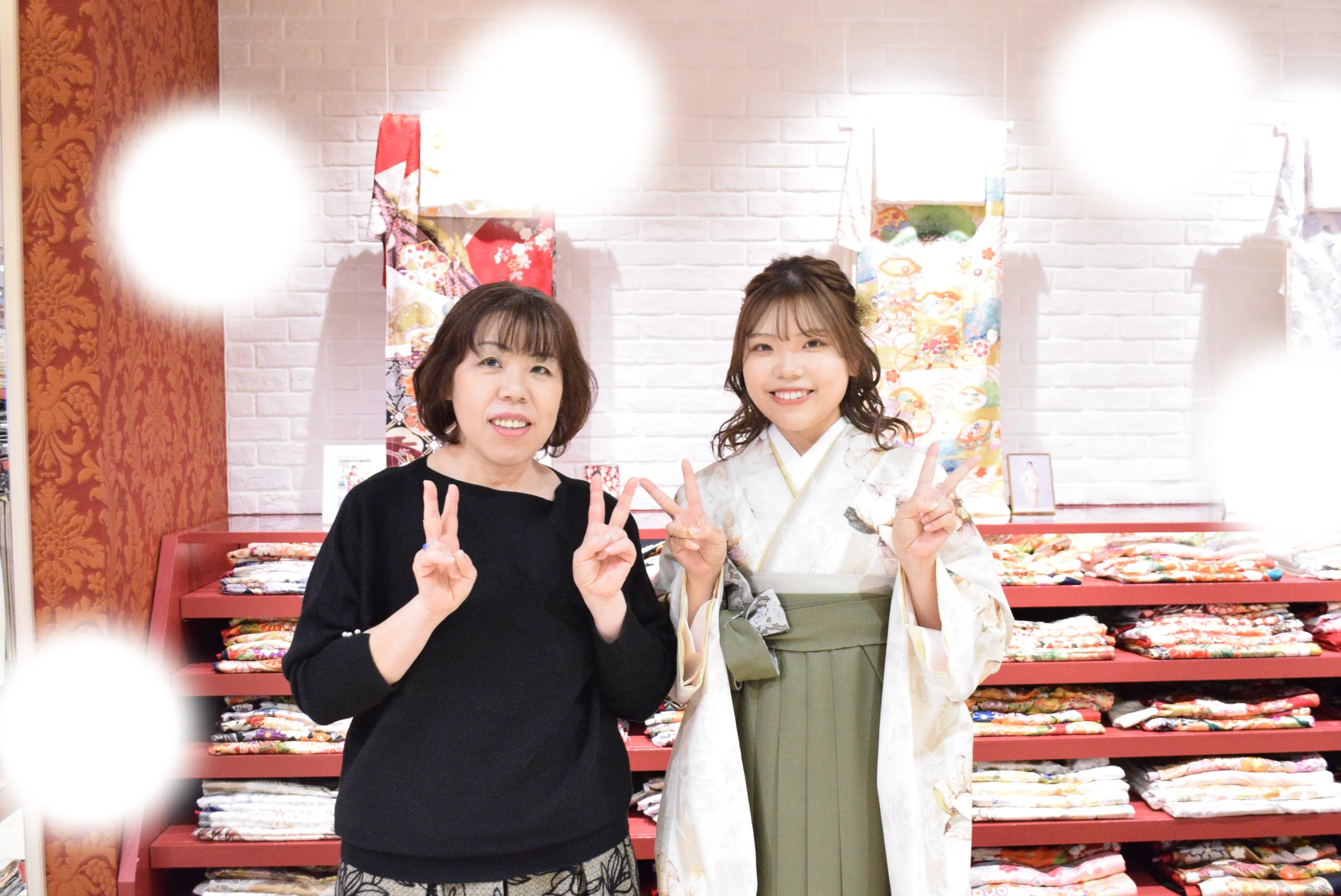 成人式　前撮り　梅田　袴　くすみカラー　かわいい　イマドキ　淡色　古典　タカゼン　撮影
