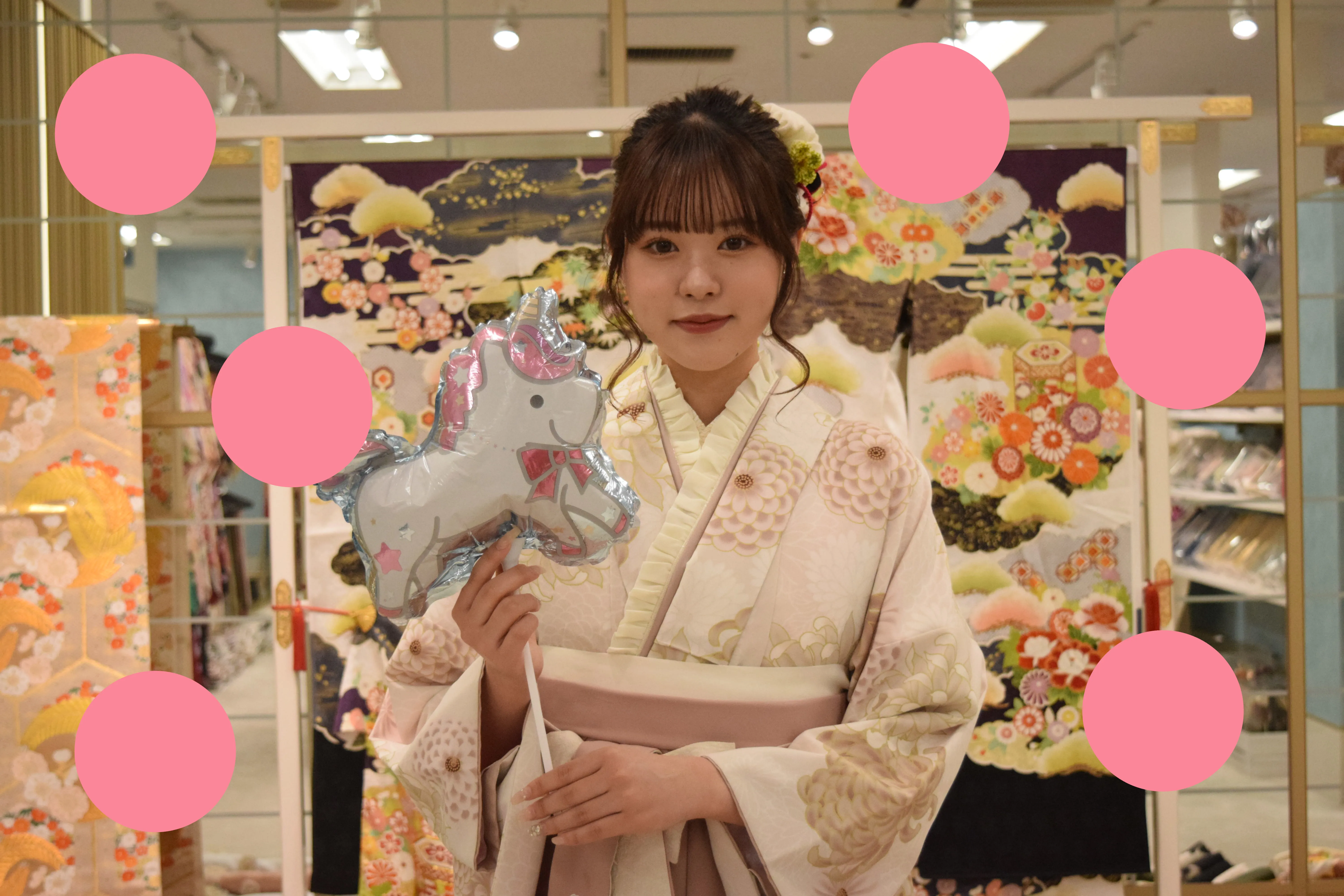 袴レンタル　卒業式　くすみ　なんば