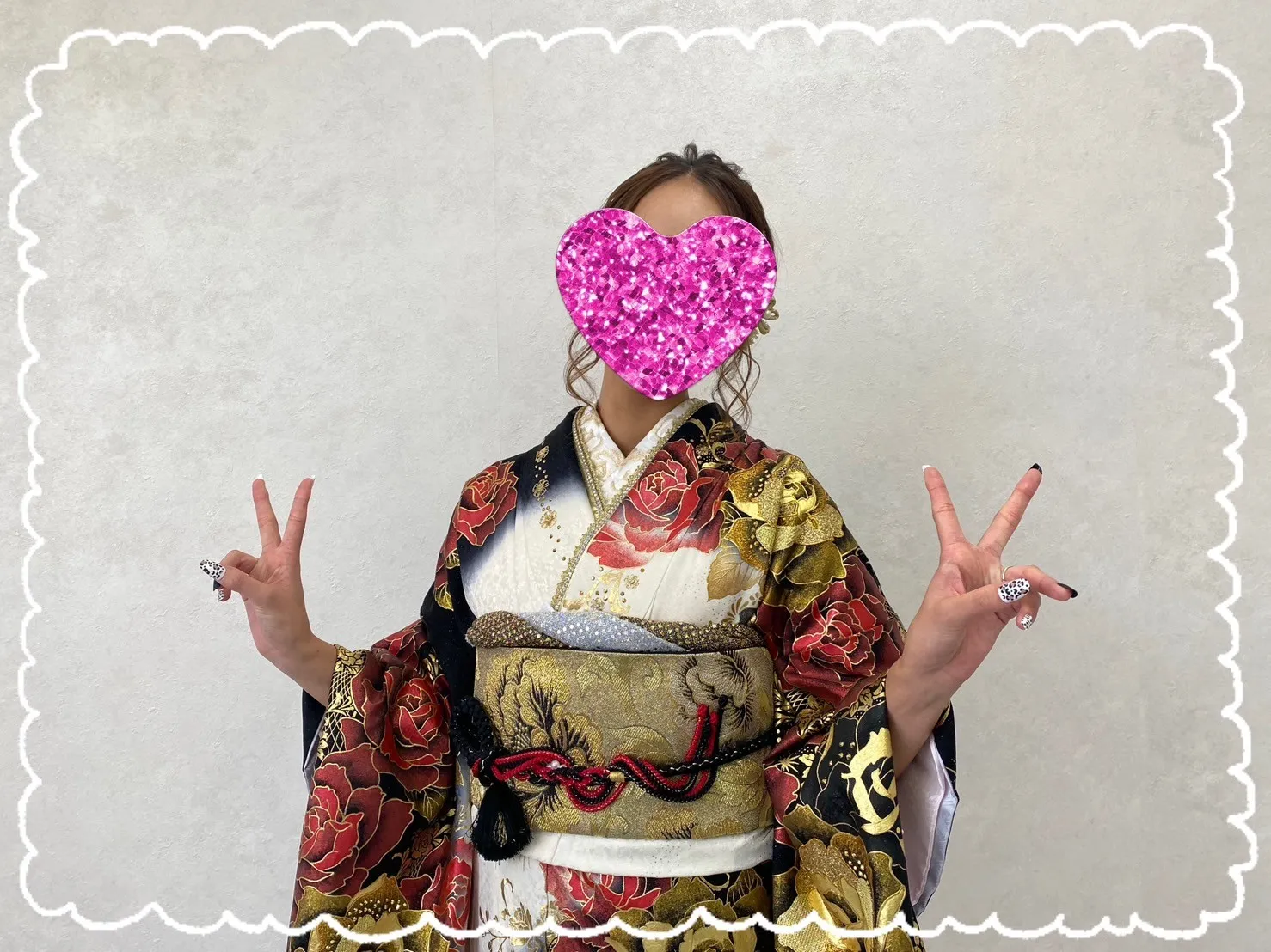 振袖レンタル　奈良　橿原　かわいい　おしゃれ　個性派　かわいい　かっこいい　くすみ　イマドキ　