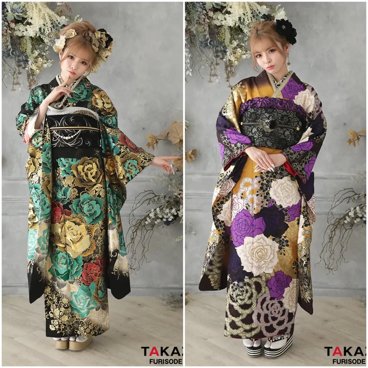振袖レンタル　奈良　橿原　かわいい　おしゃれ　個性派　かわいい　かっこいい　くすみ　イマドキ　