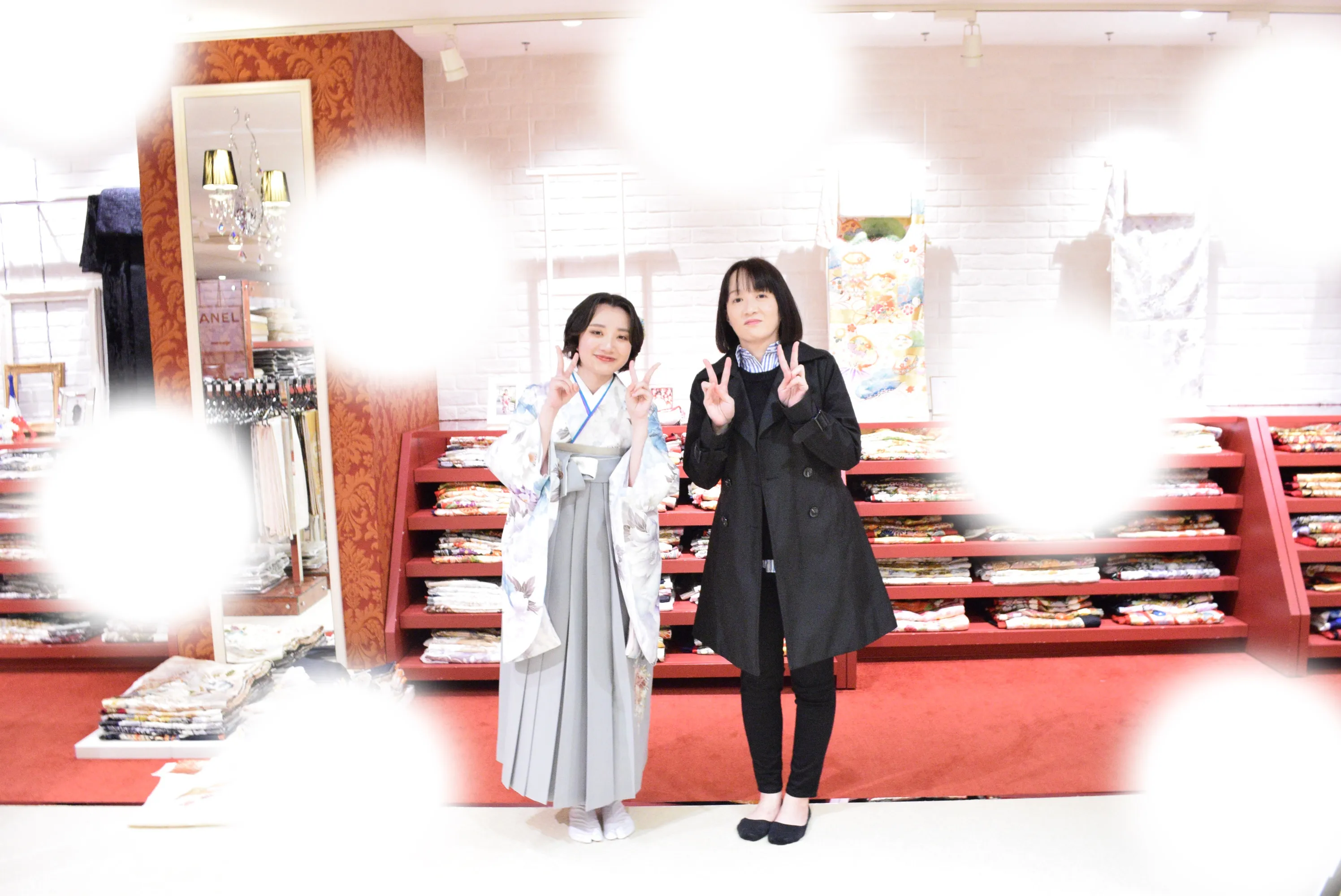 袴レンタル　振袖レンタル　くすみ　キラキラ　かわいい　梅田　大阪　安い　イマドキ　古典　くすみカラー　前撮り　ヴィンテージ　渋い