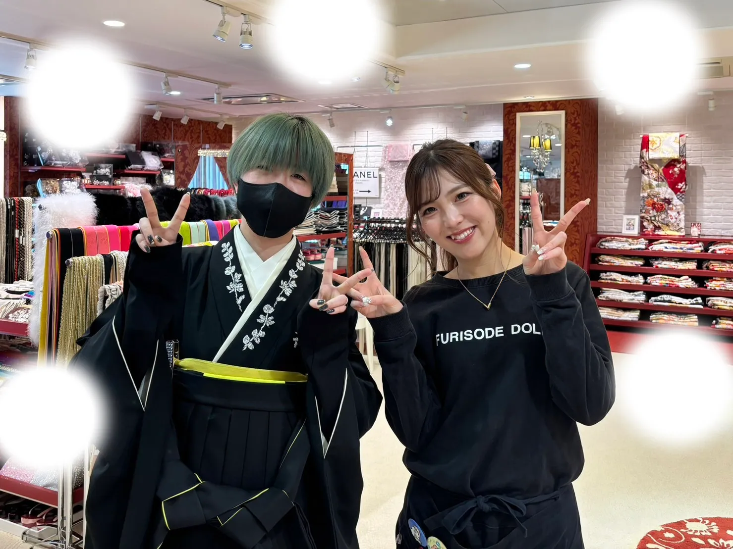 袴レンタル　振袖レンタル　くすみ　キラキラ　かわいい　梅田　大阪　安い　イマドキ　古典　くすみカラー　前撮り　ヴィンテージ　渋い