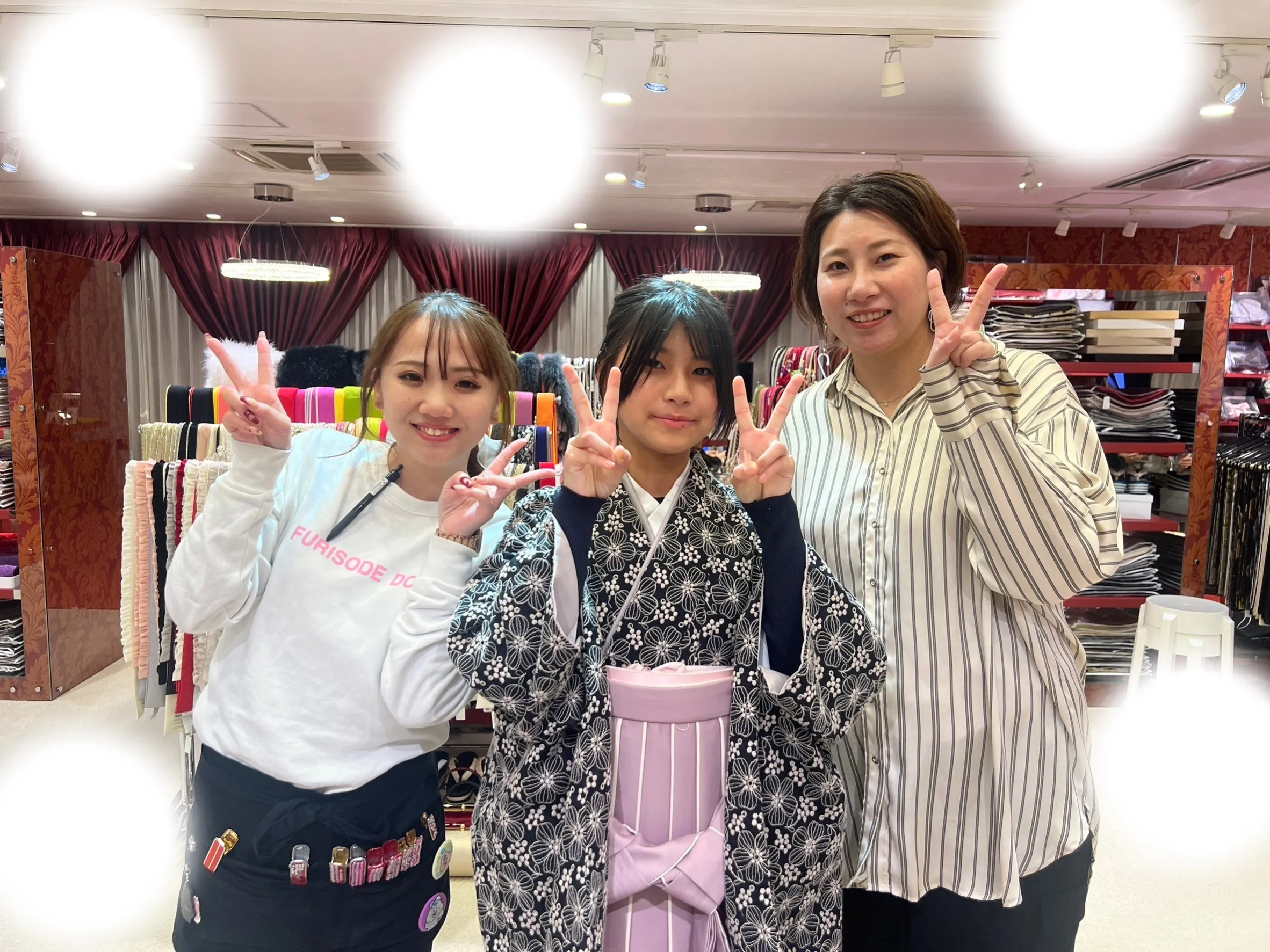 成人式　前撮り　梅田　袴　くすみカラー　かわいい　イマドキ　淡色　古典　タカゼン　撮影