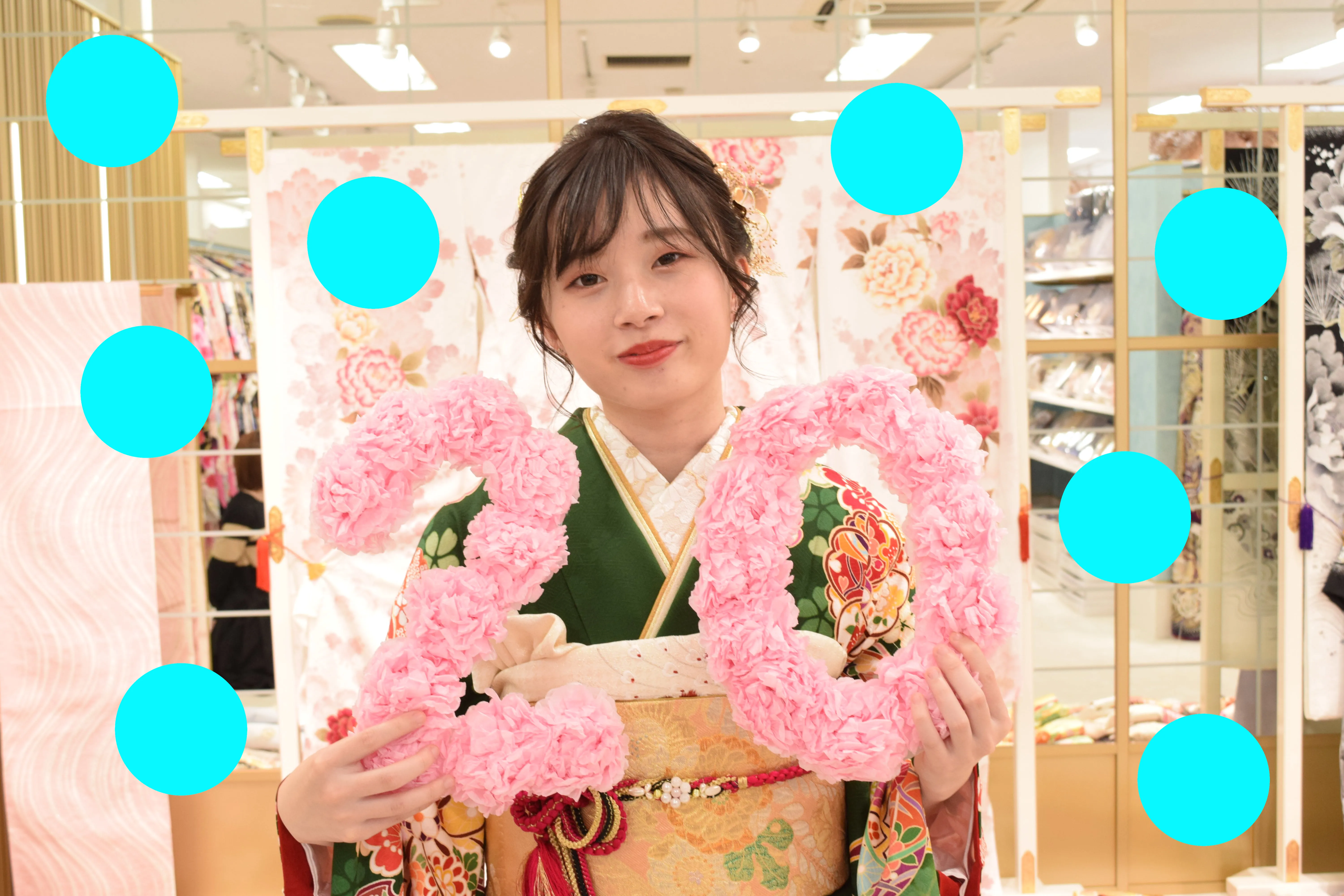 前撮り　振袖　撮影会　古典　かわいい