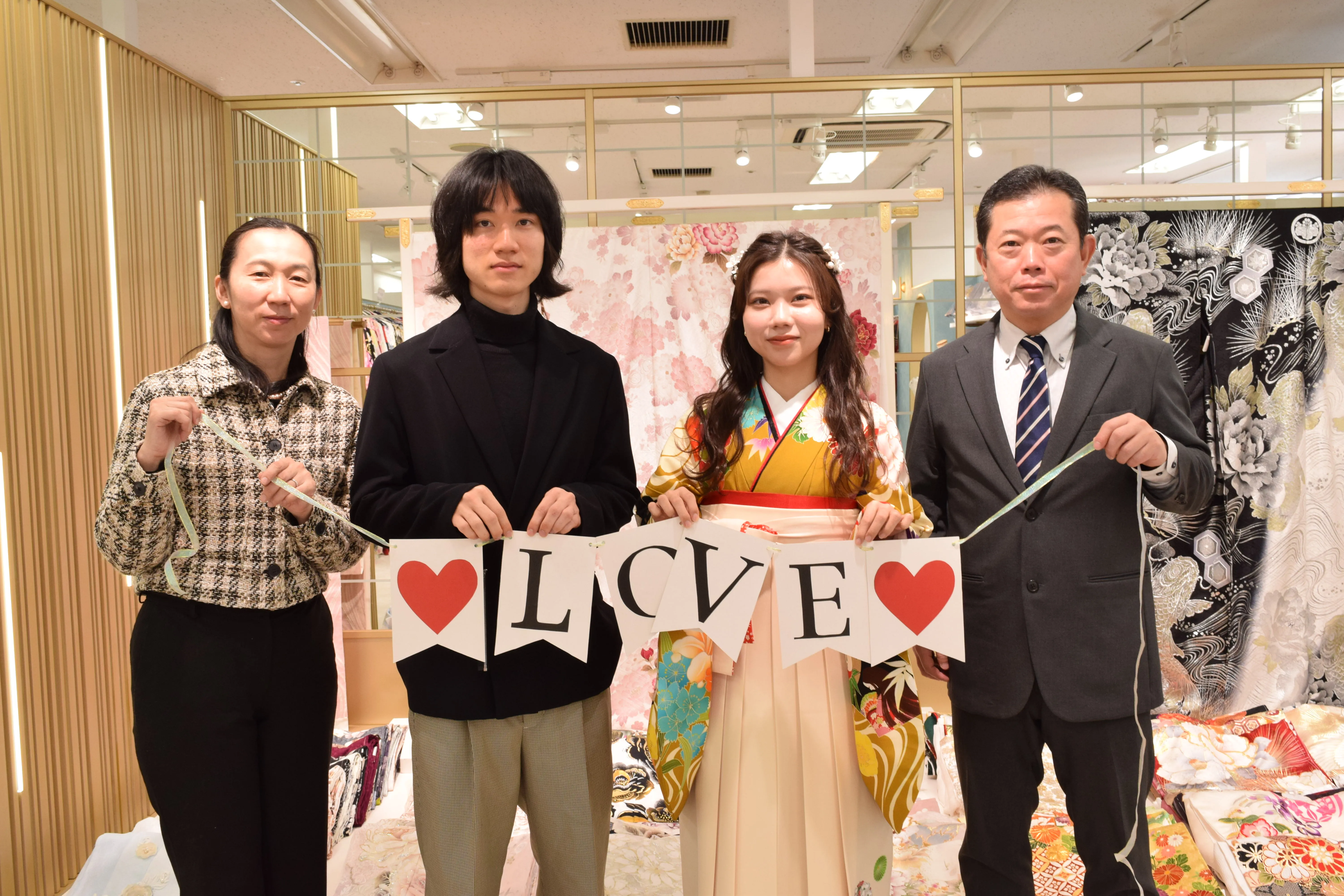 前撮り　袴　可愛い　古典　大阪