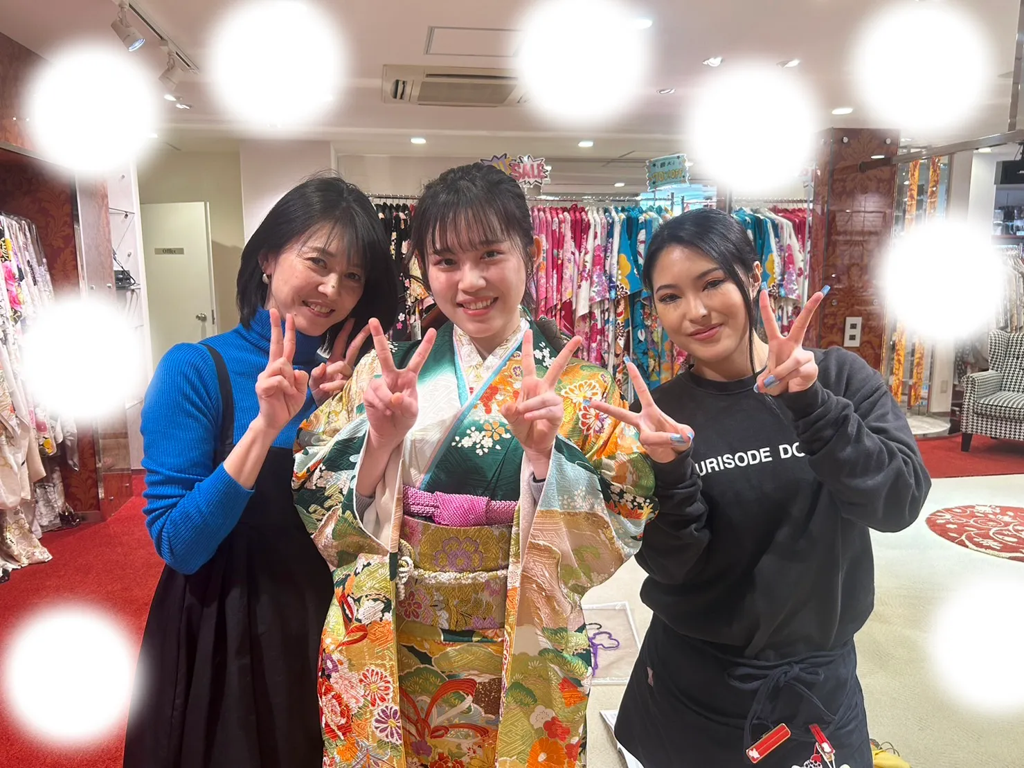 成人式　前撮り　梅田