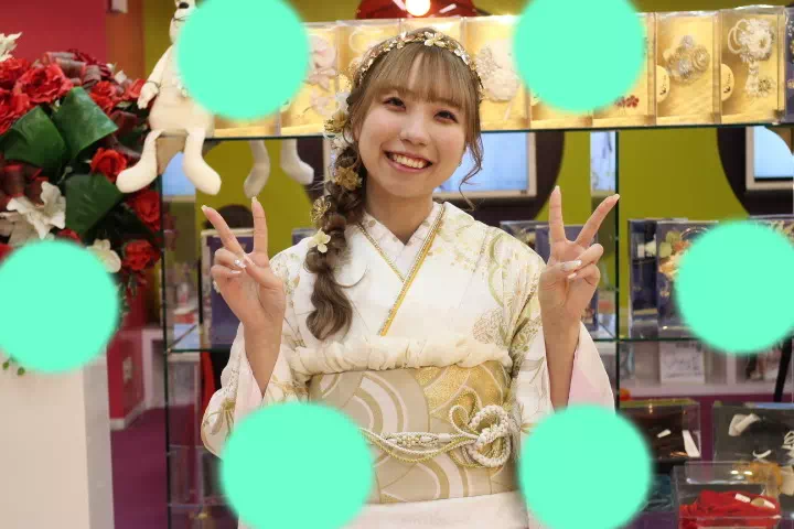 TAKAZEN神戸店　振袖　レンタル　前撮り撮影会　イマドキ　カワイイ　コディネート