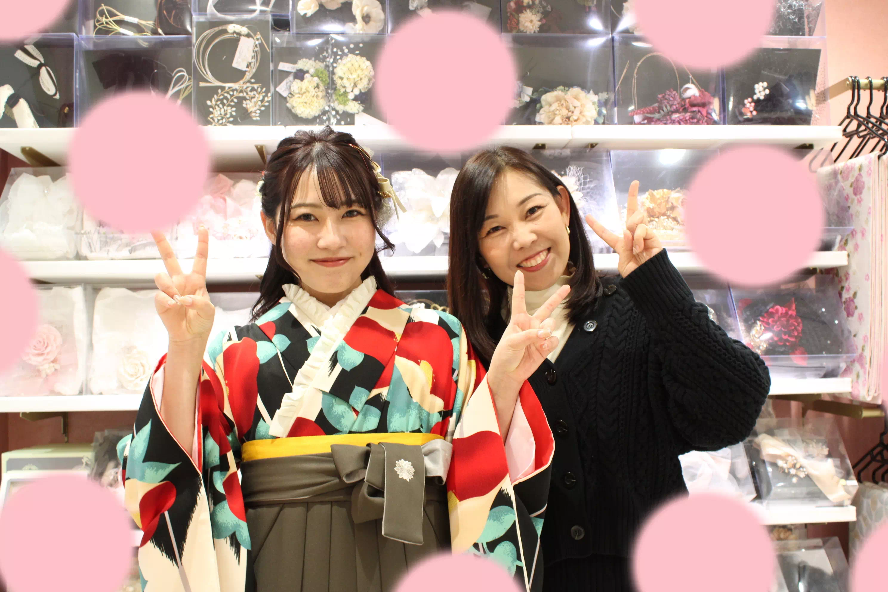 TAKAZEN姫路店　姫路市　成人式　卒業式　袴　振袖　イマドキ振袖　加古川市　高砂市　前撮り