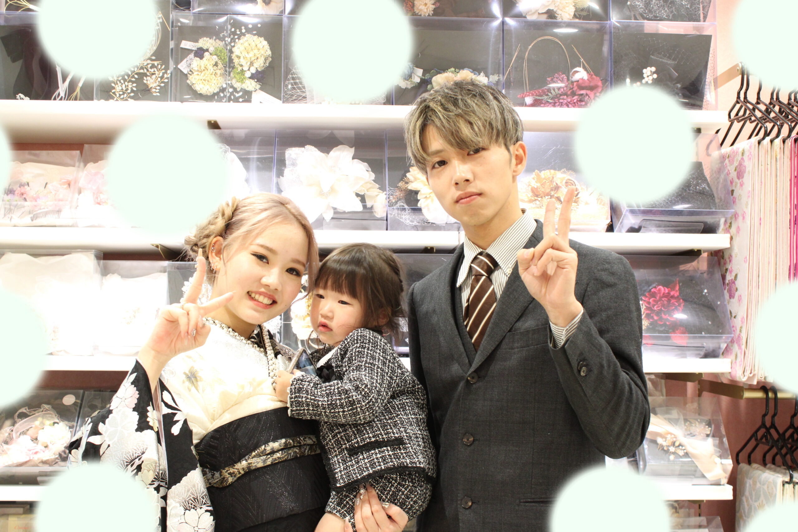 TAKAZEN姫路店　姫路市　成人式　卒業式　袴　振袖　イマドキ振袖　コーディネート　レース　フリル　