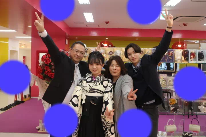 TAKAZEN神戸店　前撮り撮影会　イマドキ　カワイイ　コディネート　振袖　レンタル　袴　