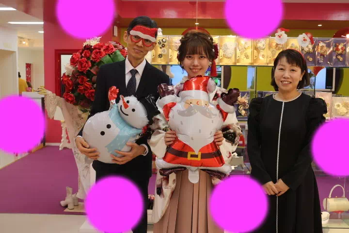 TAKAZEN神戸店　前撮り撮影会　イマドキ　カワイイ　コディネート　振袖　レンタル　袴　