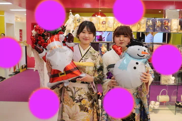 TAKAZEN神戸店　振袖　レンタル　前撮り撮影会　イマドキ　カワイイ　コディネート