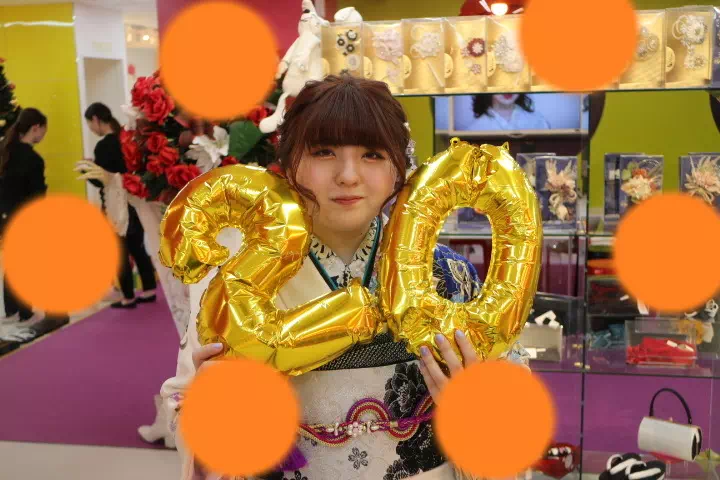 TAKAZEN神戸店　振袖　レンタル　前撮り撮影会　イマドキ　カワイイ　コディネート