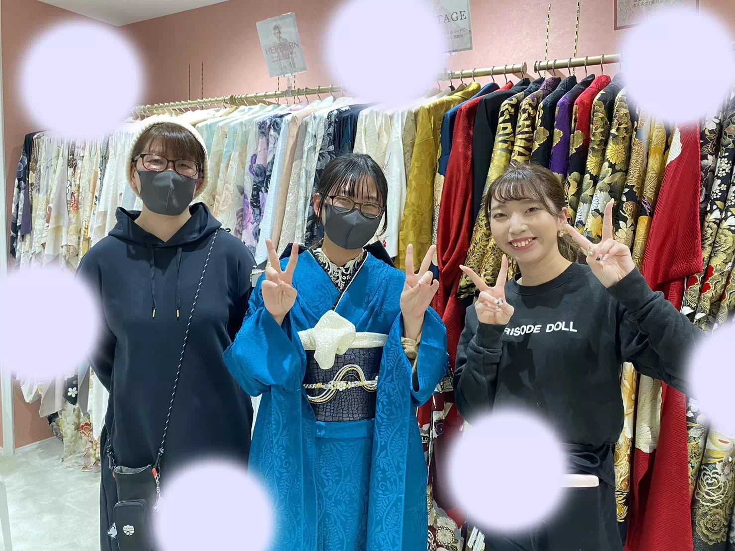 TAKAZEN姫路店　姫路市　成人式　振袖　ヴィンテージ振袖