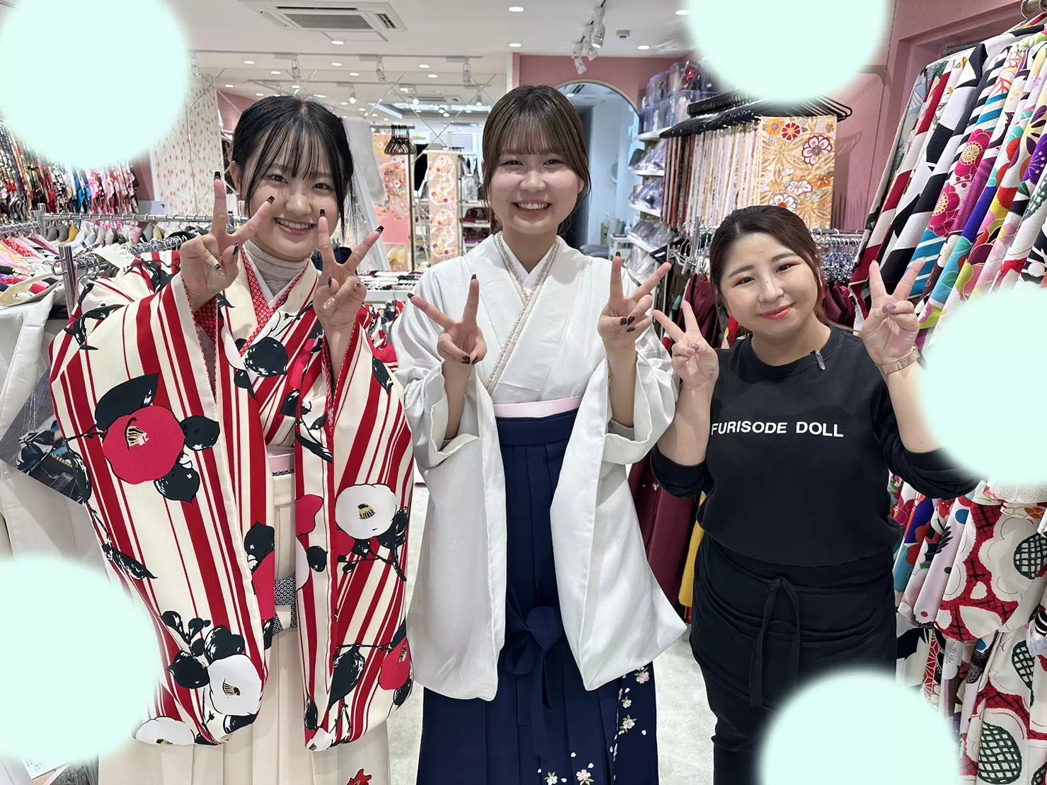 【TAKAZEN姫路店】♡13日　人気のくすみカラーの袴コーデ＆大正ロマンなレトロコーデで姫路市・明石市の卒業式を迎える袴レンタル姫ちゃん♡