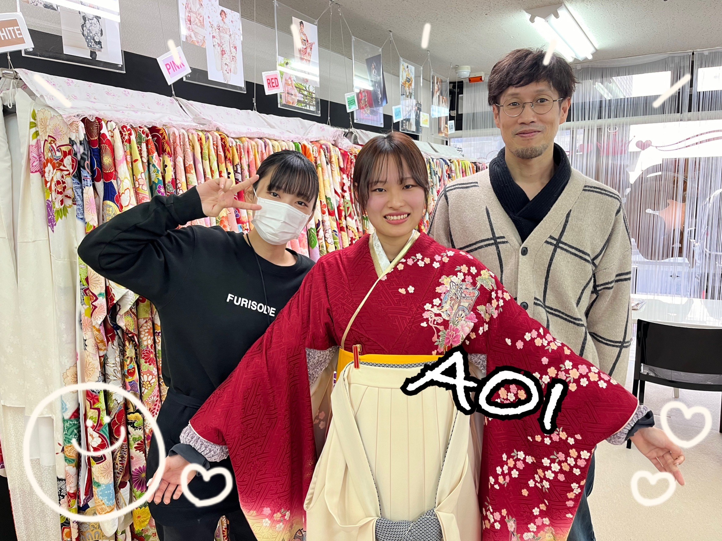 袴　レンタル　奈良　可愛い　オシャレ