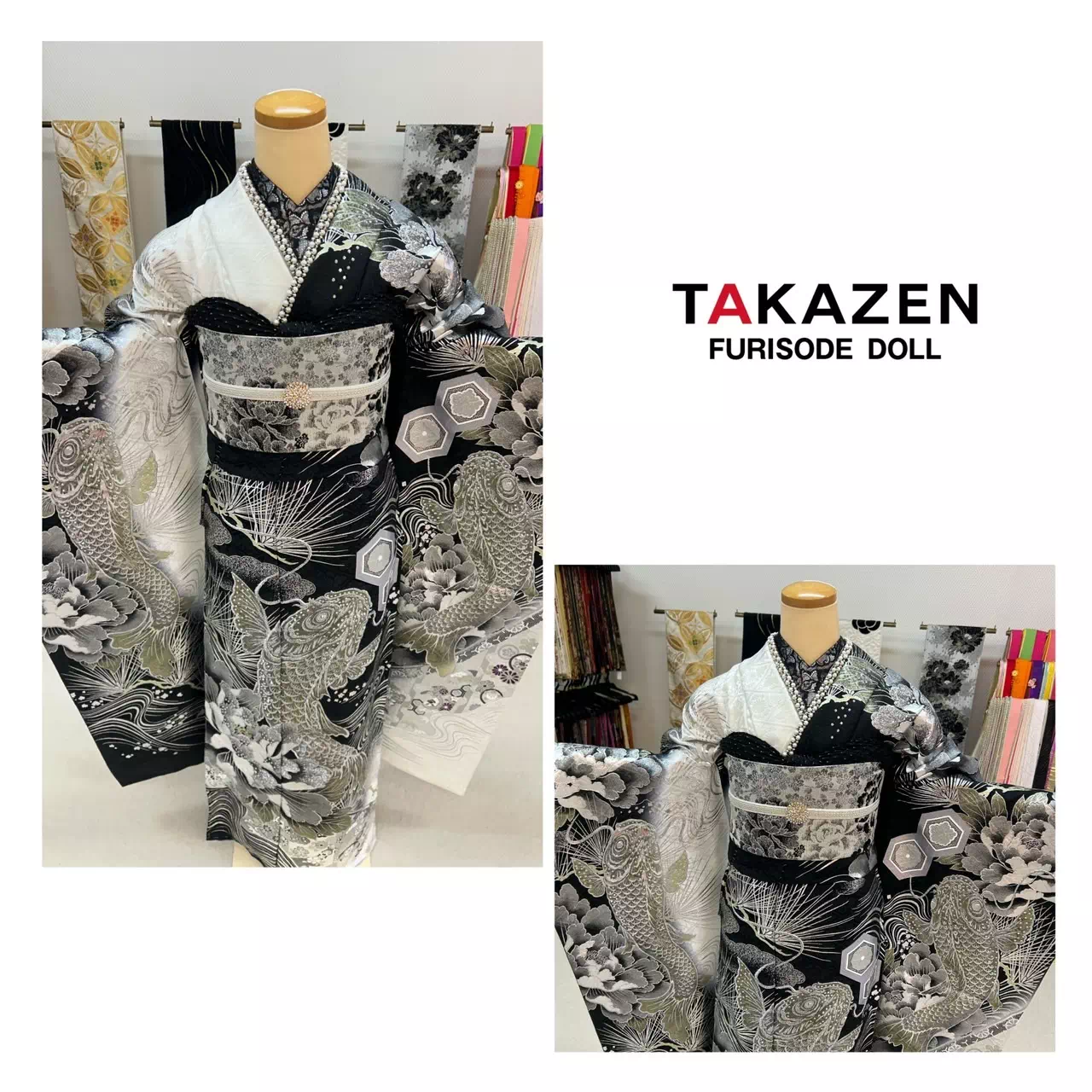 TAKAZEN神戸店　前撮り撮影会　イマドキ　カワイイ　コディネート　振袖　レンタル　袴　