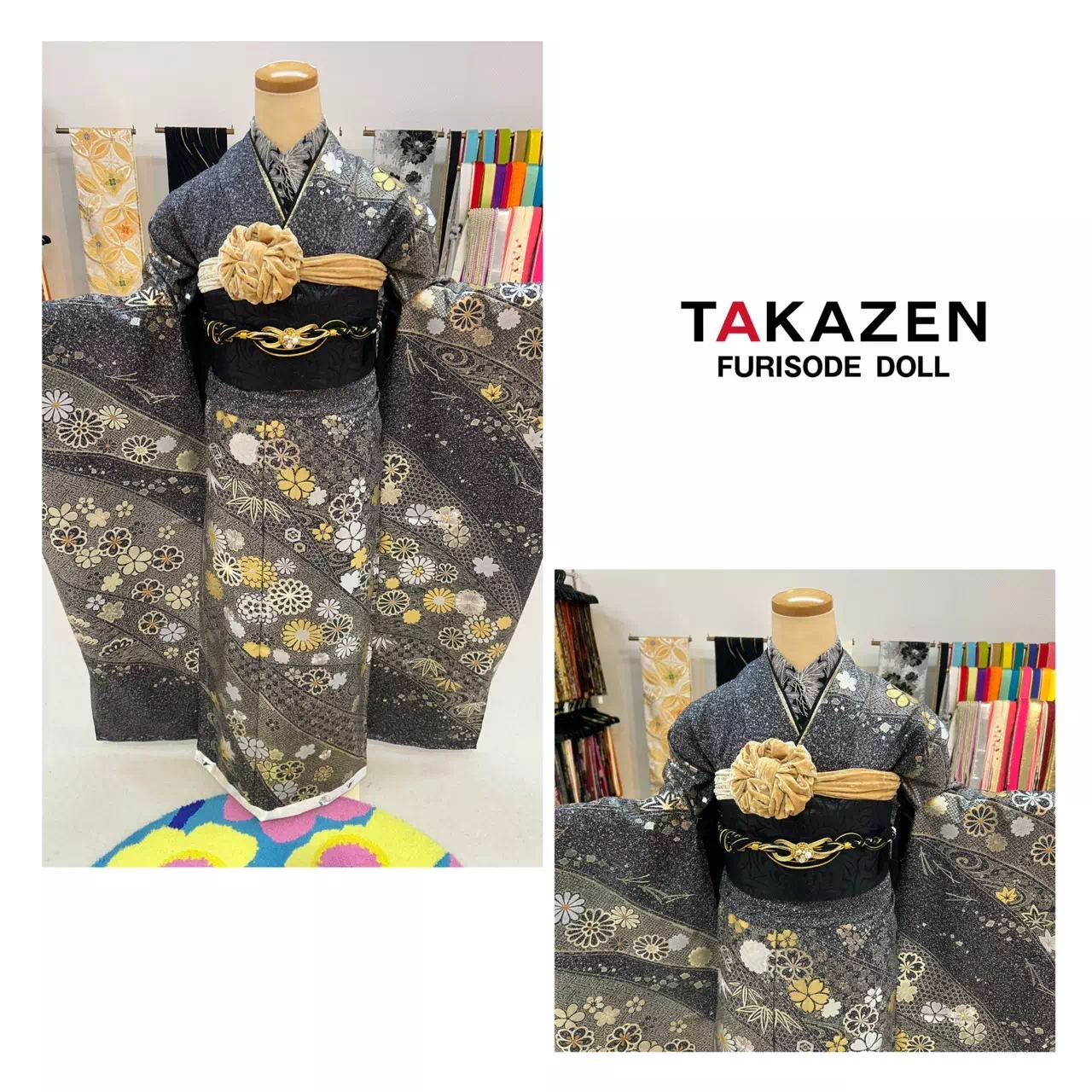 TAKAZEN神戸店　前撮り撮影会　イマドキ　カワイイ　コディネート　振袖　レンタル　袴　
