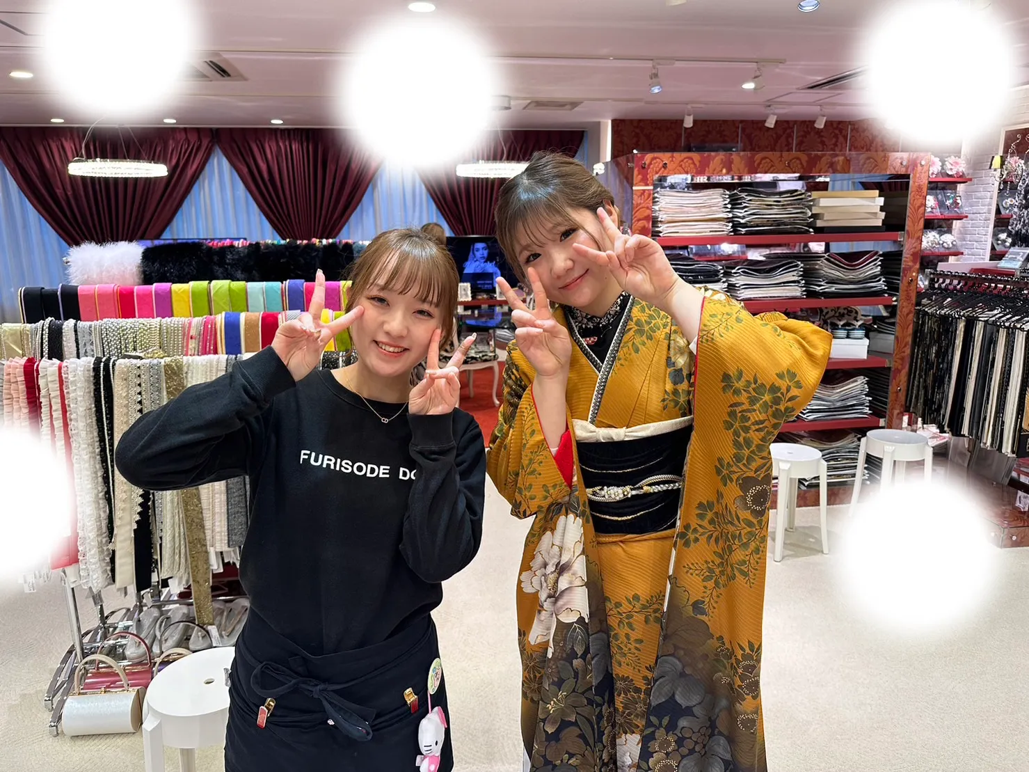 成人式　前撮り　梅田　袴　くすみカラー　かわいい　イマドキ　淡色　古典　タカゼン　撮影