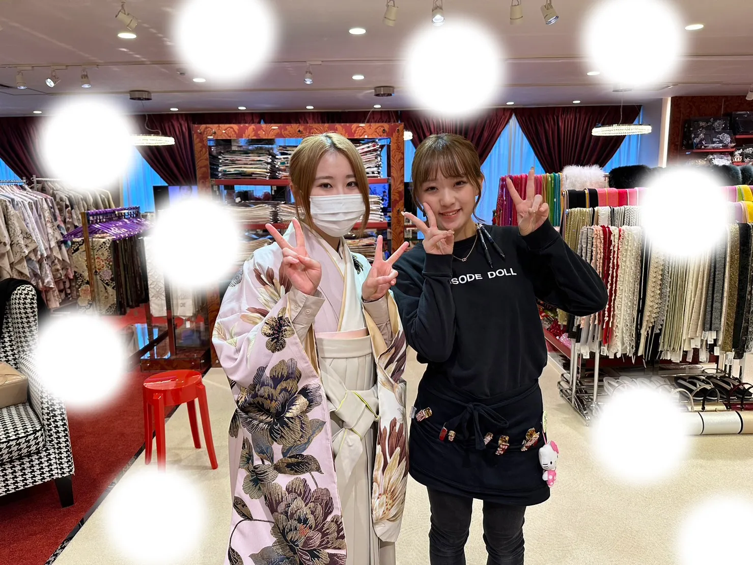 袴レンタル　振袖レンタル　くすみ　キラキラ　かわいい　梅田　大阪　安い　イマドキ　古典　くすみカラー　前撮り　ヴィンテージ　渋い