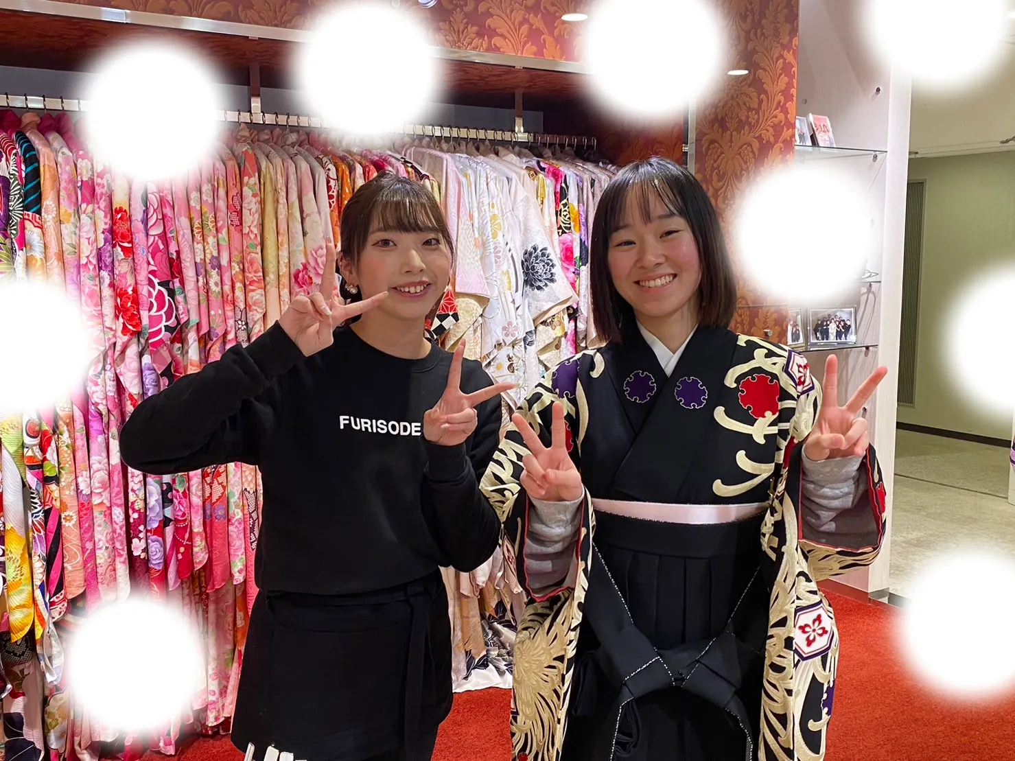 袴レンタル　振袖レンタル　くすみ　キラキラ　かわいい　梅田　大阪　安い　イマドキ　古典　くすみカラー　前撮り　ヴィンテージ　渋い