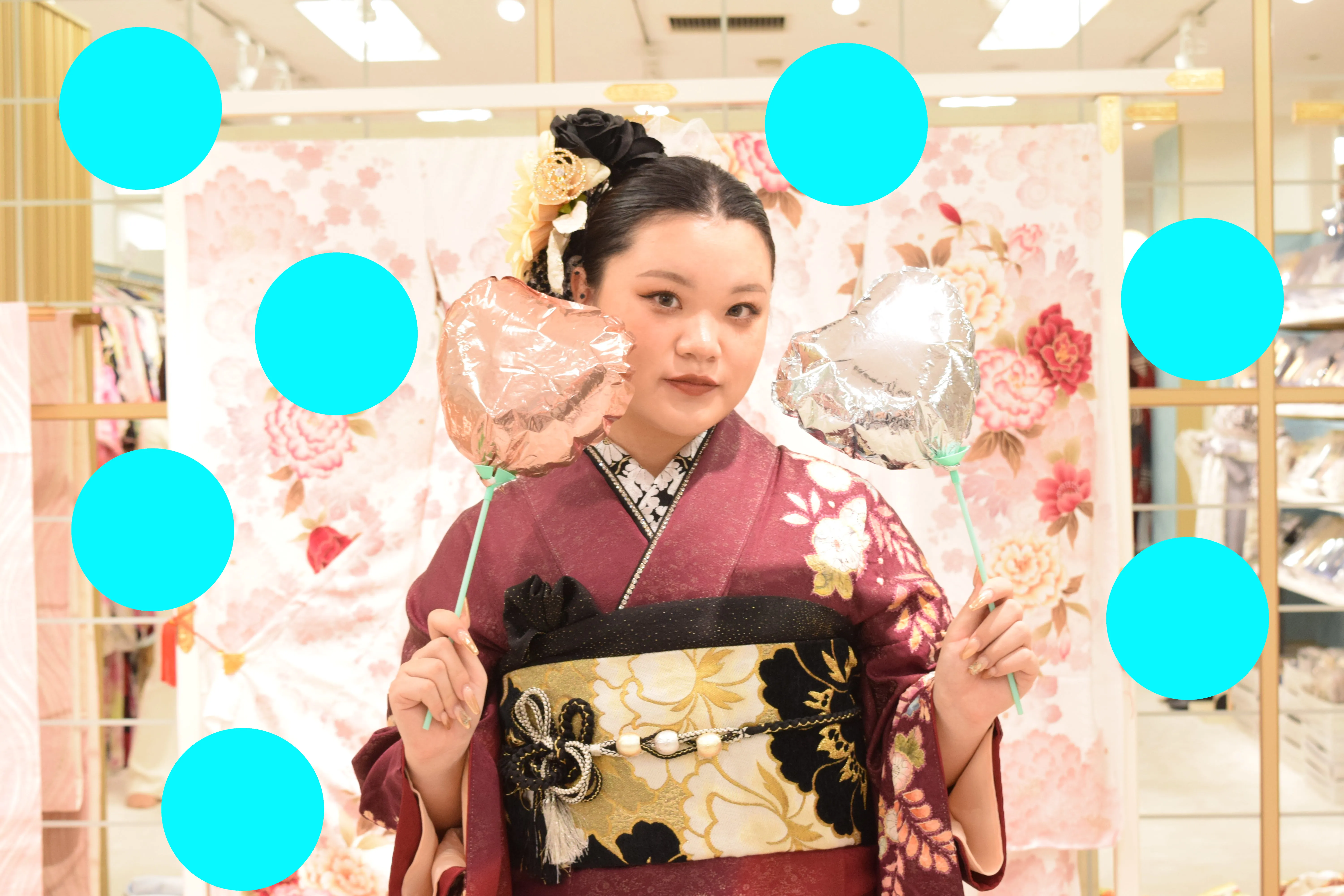 前撮り　振袖　撮影会　モード
