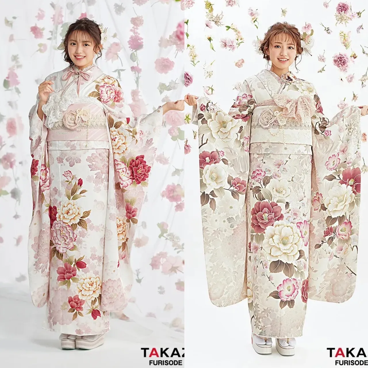 TAKAZEN 　タカゼン　タカゼン橿原　奈良　橿原　振袖　振袖レンタル　かわいい　トレンド　成人式　