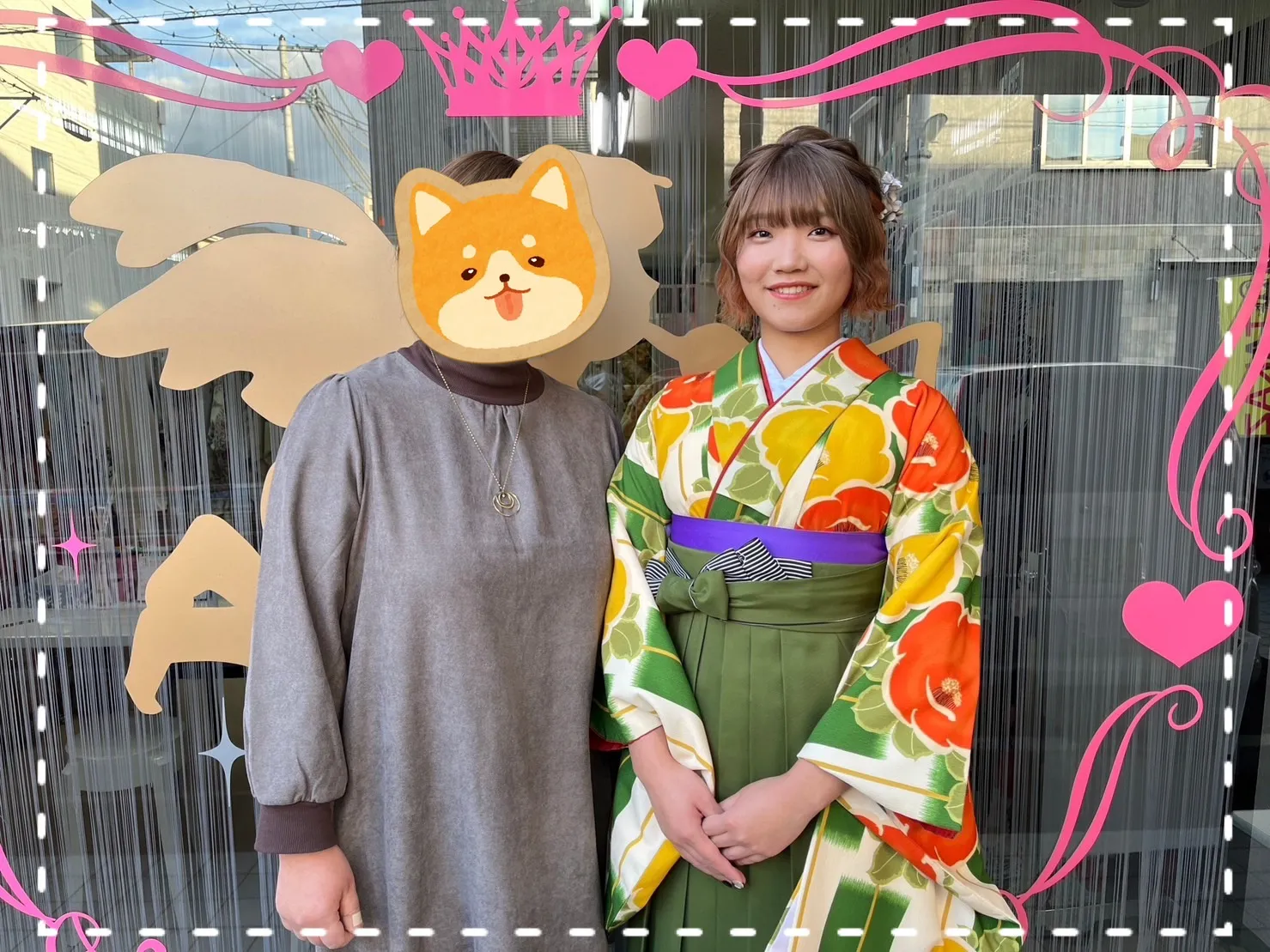 袴　前撮り撮影会　可愛い　おしゃれ